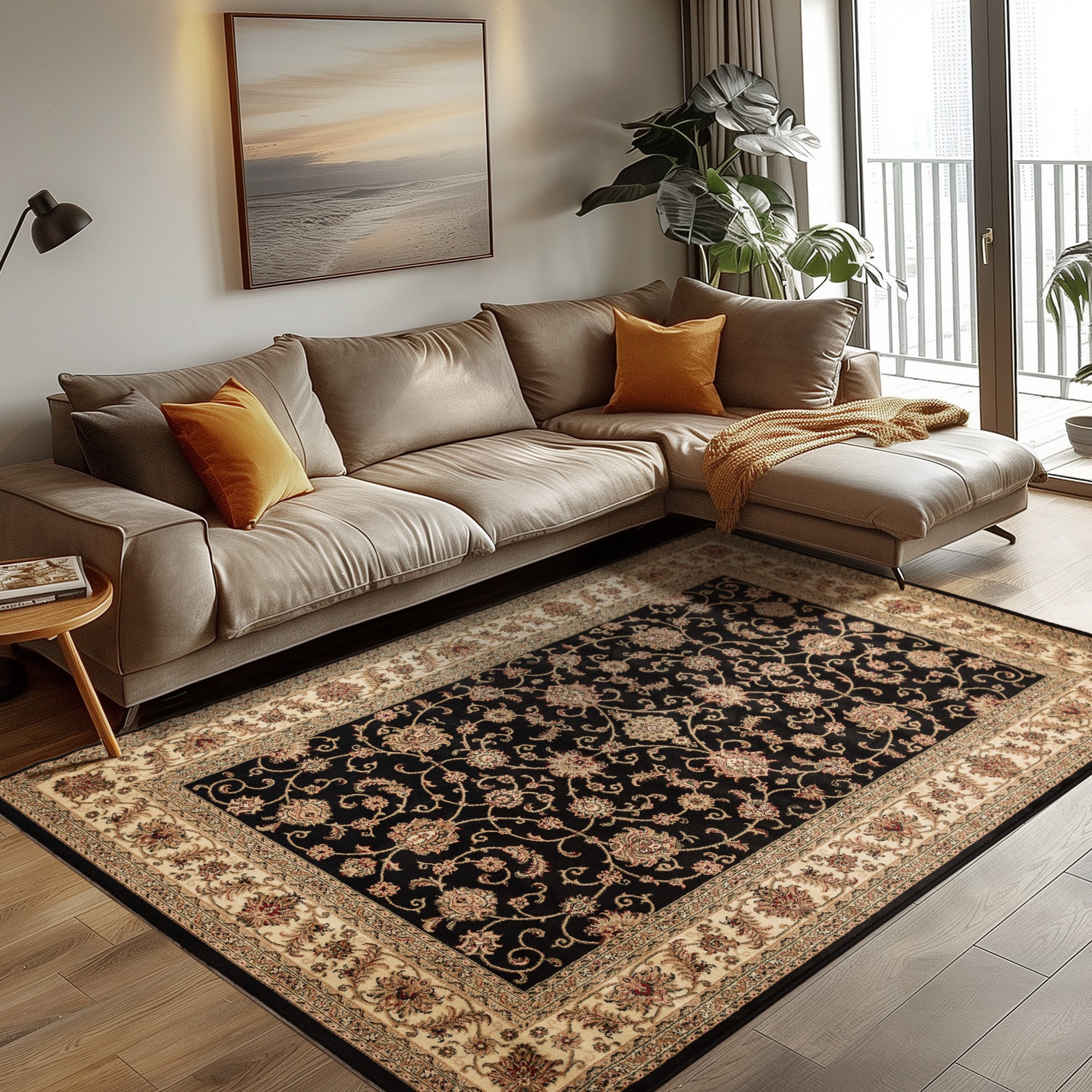 Orinet carpet classic look woven carpet oriental design carpet living room