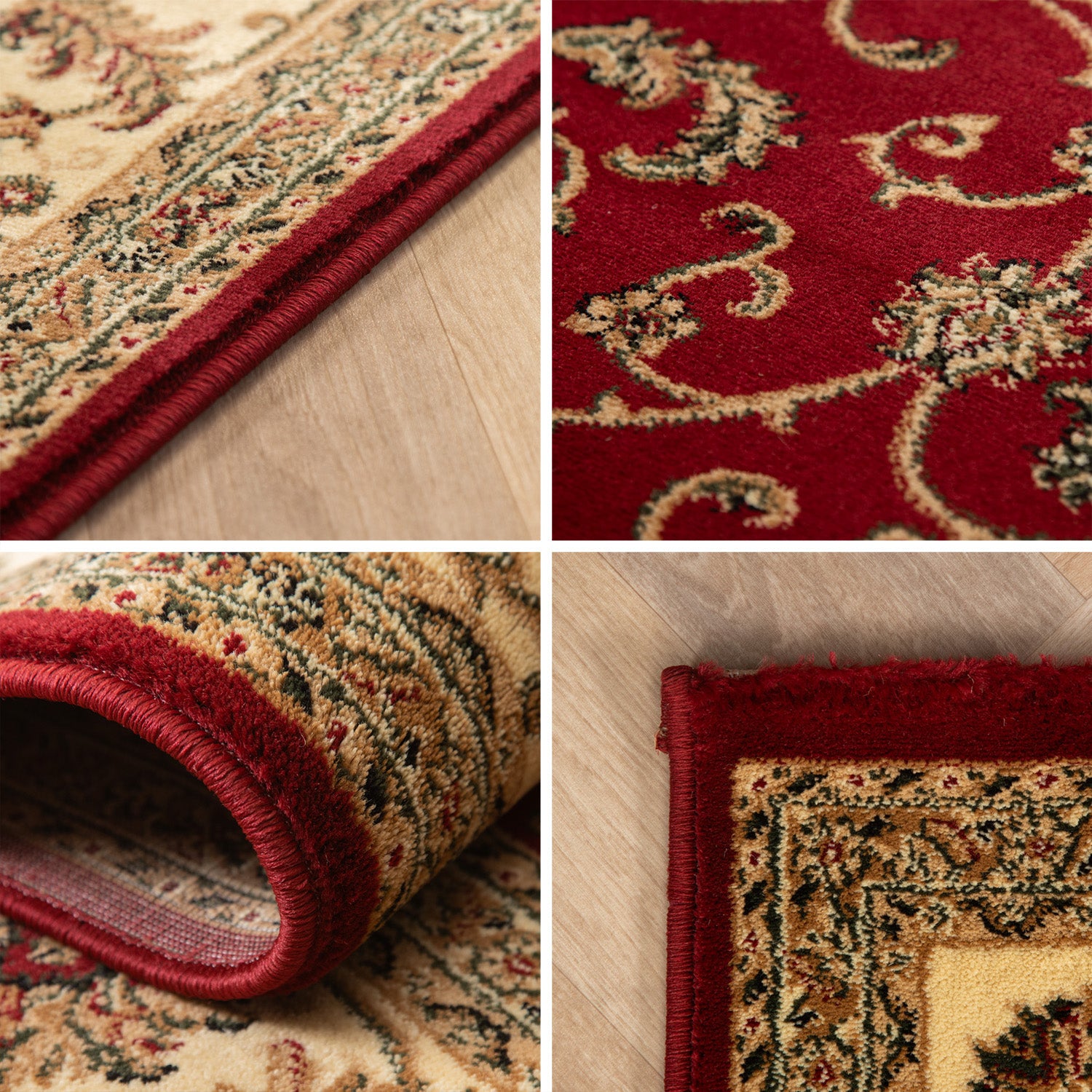 Orinet Teppich Klassisch Optik Webteppich orientalisch Design Teppich Wohnzimmer