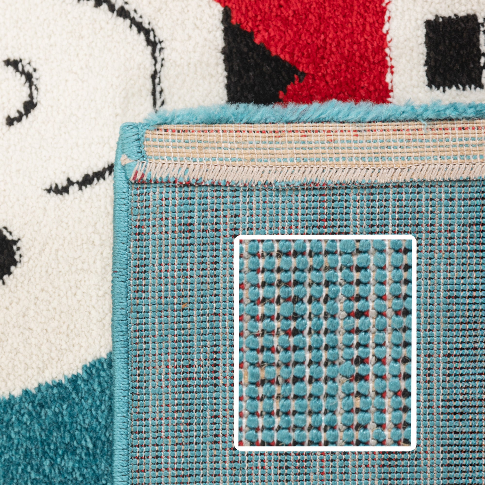 Kinderteppich Junge Pirat Design Babyzimmer Teppich Kinderzimmer Pflegeleicht
