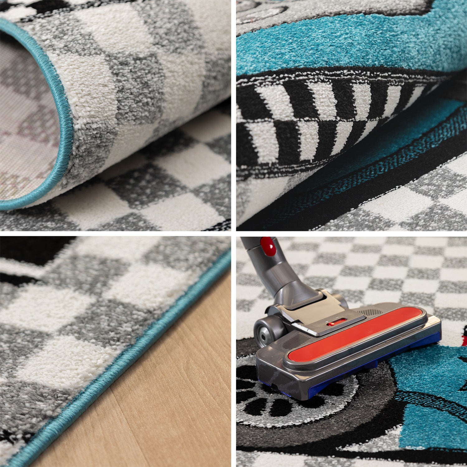 Kinderteppich Junge Pirat Design Babyzimmer Teppich Kinderzimmer Pflegeleicht