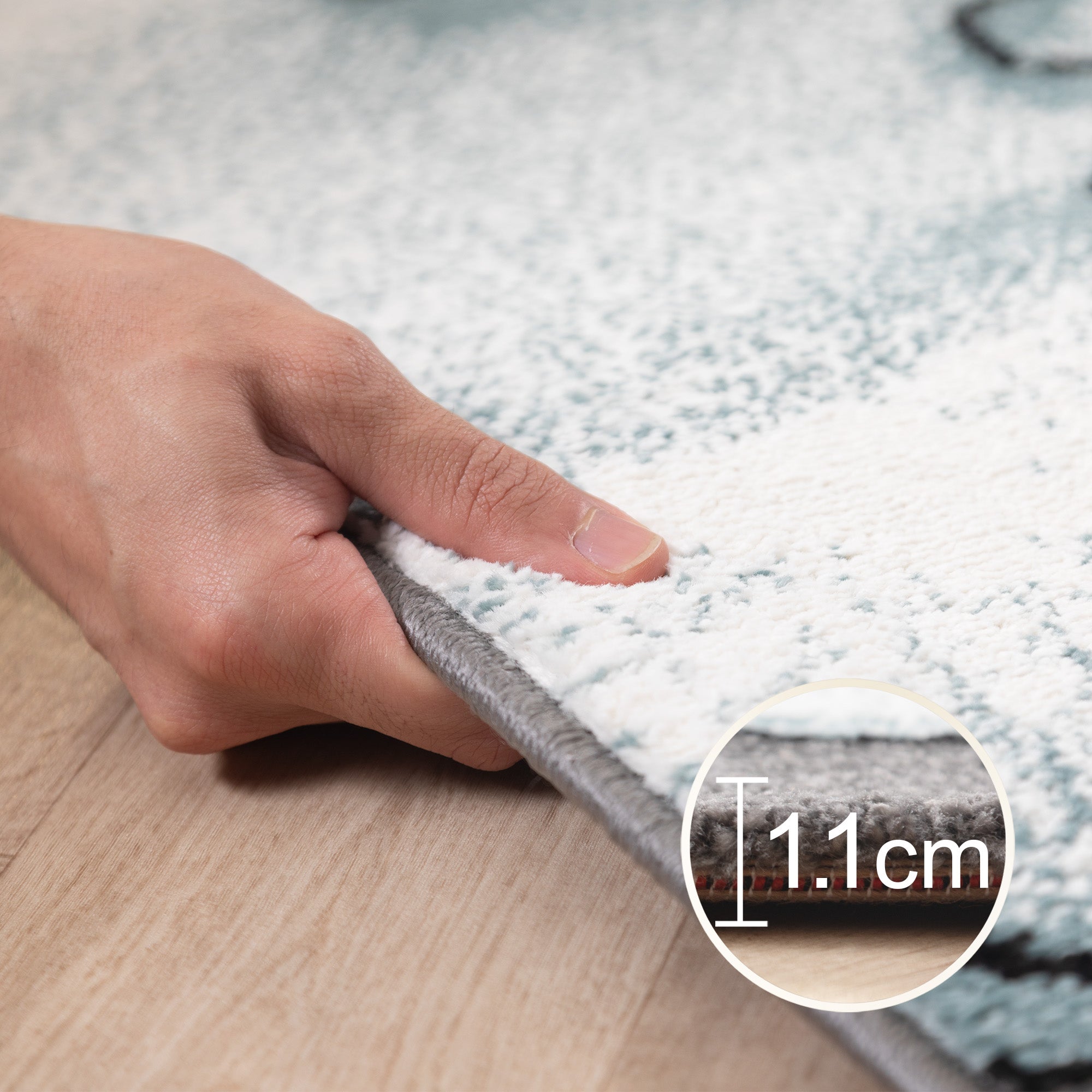 Kinderteppich Junge Elefant Design Babyzimmer Teppich Kinderzimmer Pflegeleicht