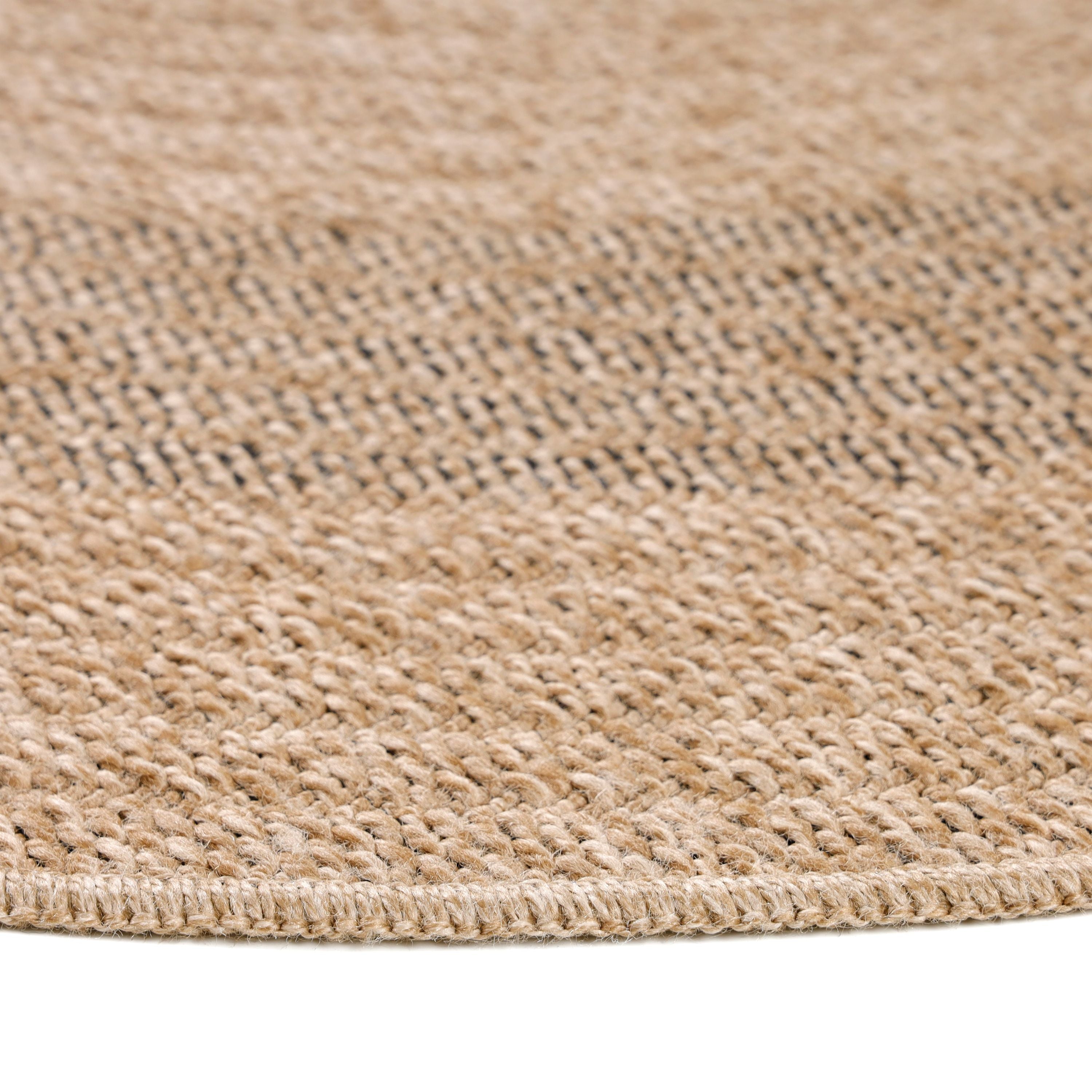 Runder Outdoor Teppich Vintage Design Wetterfest Terrassen Küchen Balkon
