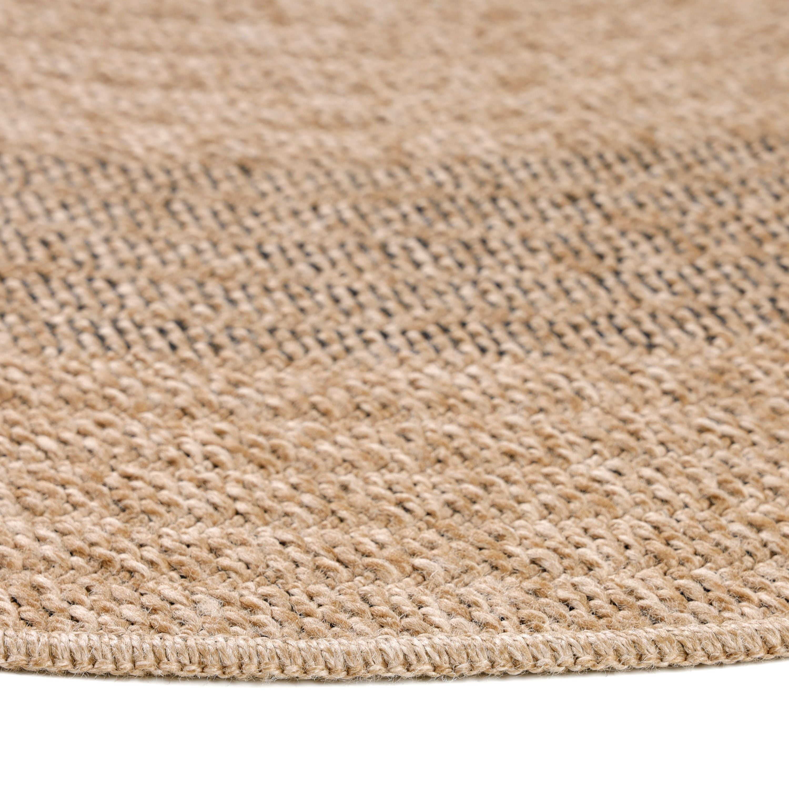 Runder Outdoor Teppich Vintage Design Wetterfest Terrassen Küchen Balkon
