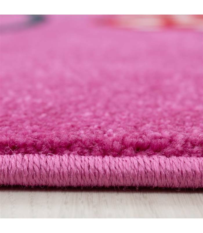 Children's carpet short pile lighthouse seafaring ship children's room gray beige