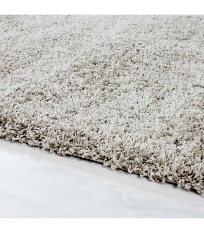 Hochflor Shaggy Langflor-Teppich Wohnzimmerteppich Soft Einfarbig in 14 Farben