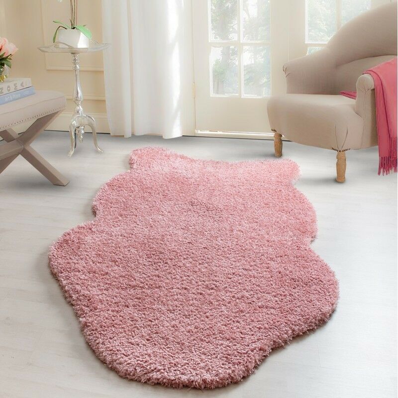 Kunstfell Lammfell-Teppich Schaffell Shaggy Teppich Flauschig Soft Weich