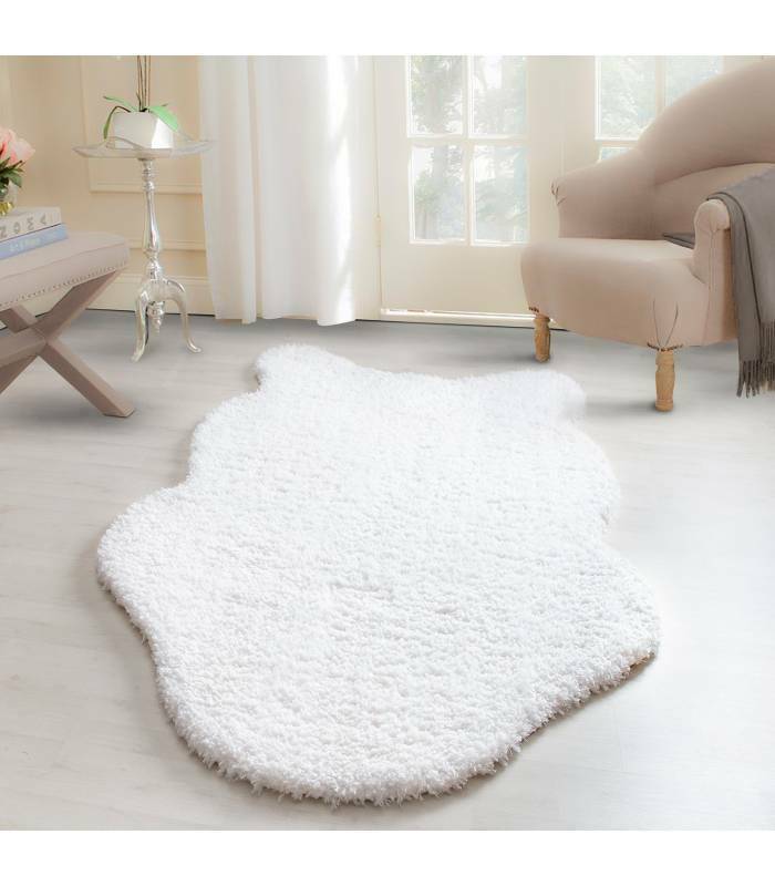 Kunstfell Lammfell-Teppich Schaffell Shaggy Teppich Flauschig Soft Weich