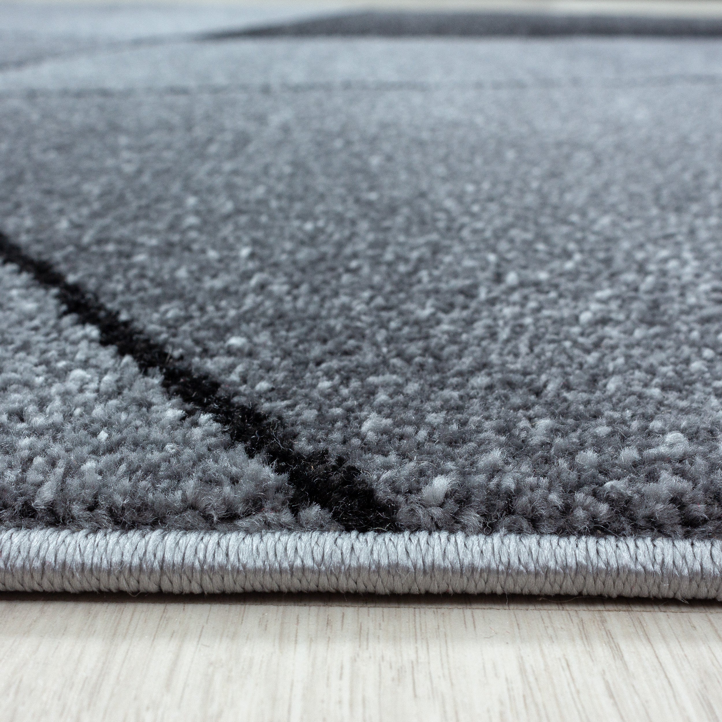Modern Designer Kurzflor Teppich Geometrisch Design Weich Teppich Wohnzimmer