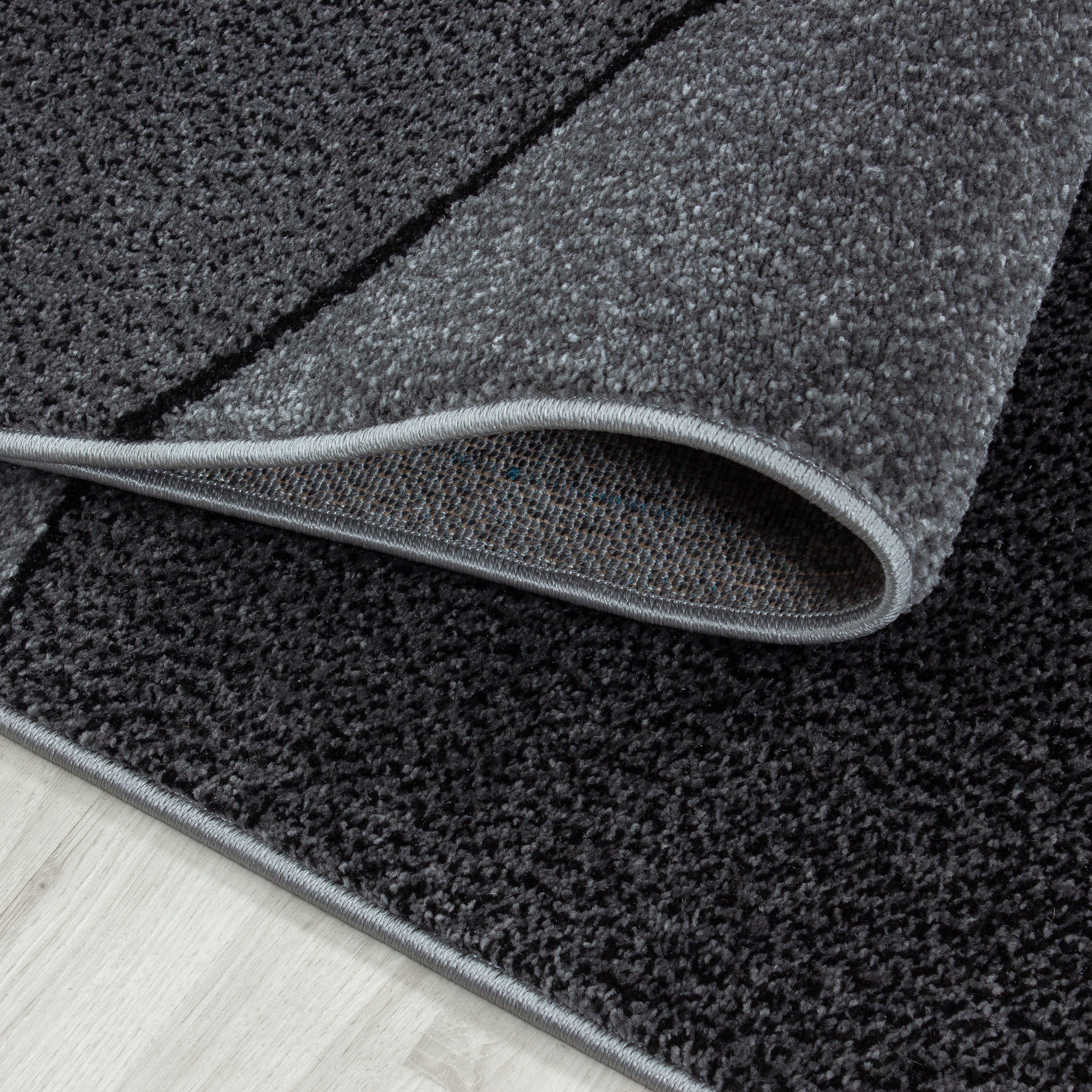 Modern Designer Kurzflor Teppich Geometrisch Design Weich Teppich Wohnzimmer