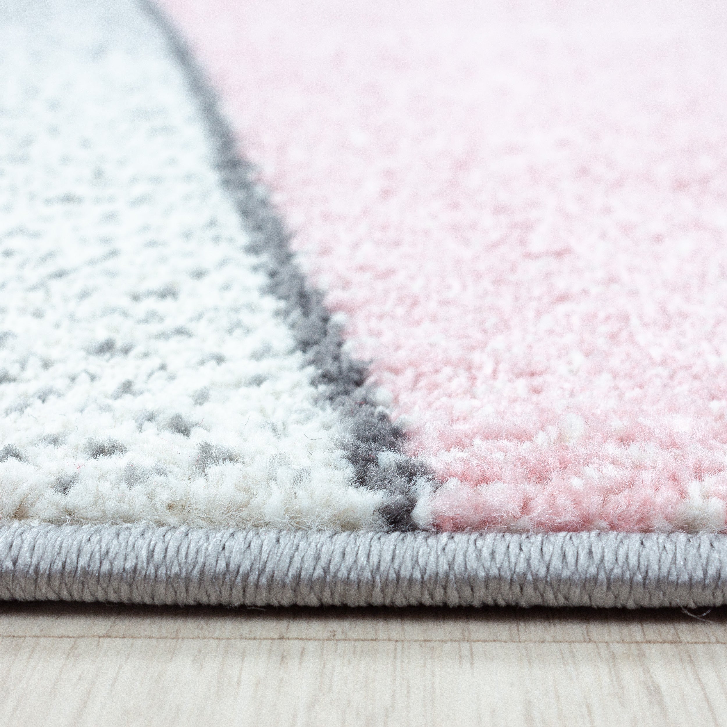 Modern Designer Kurzflor Teppich Geometrisch Design Weich Teppich Wohnzimmer