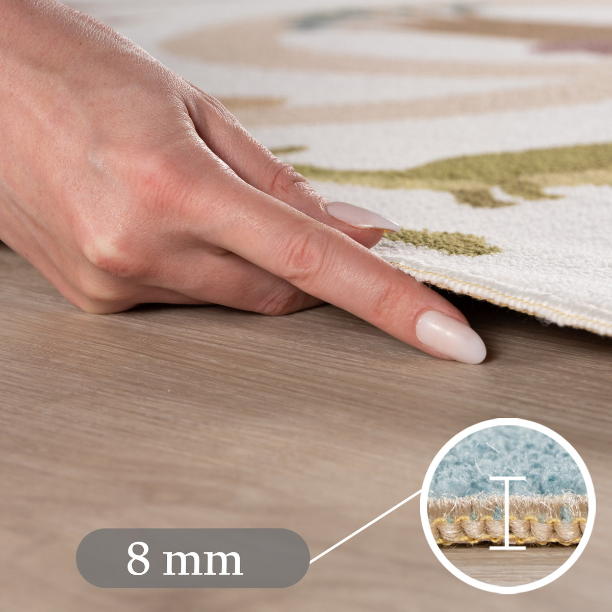 Carpettex Kinderteppich Dinosaurier Spielteppich für Kinderzimmer Spielecken