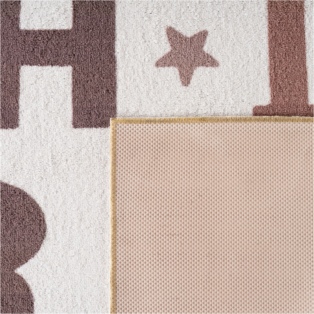 Carpettex Kinderteppich Alphabet Buchstaben Lernteppich