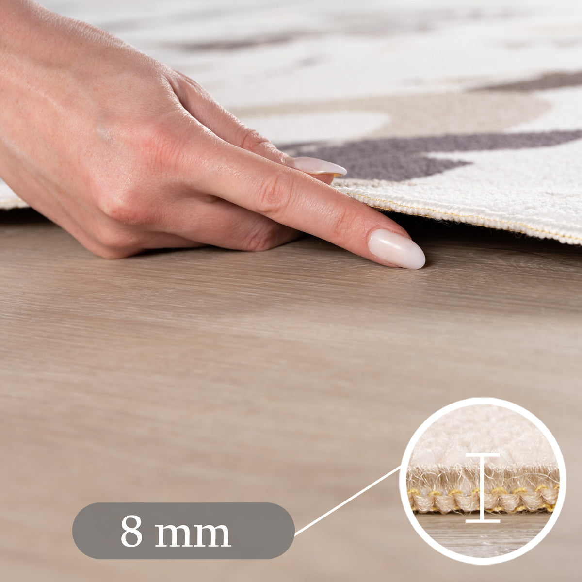 Carpettex Kinderteppich Wald Tiere Spielteppich