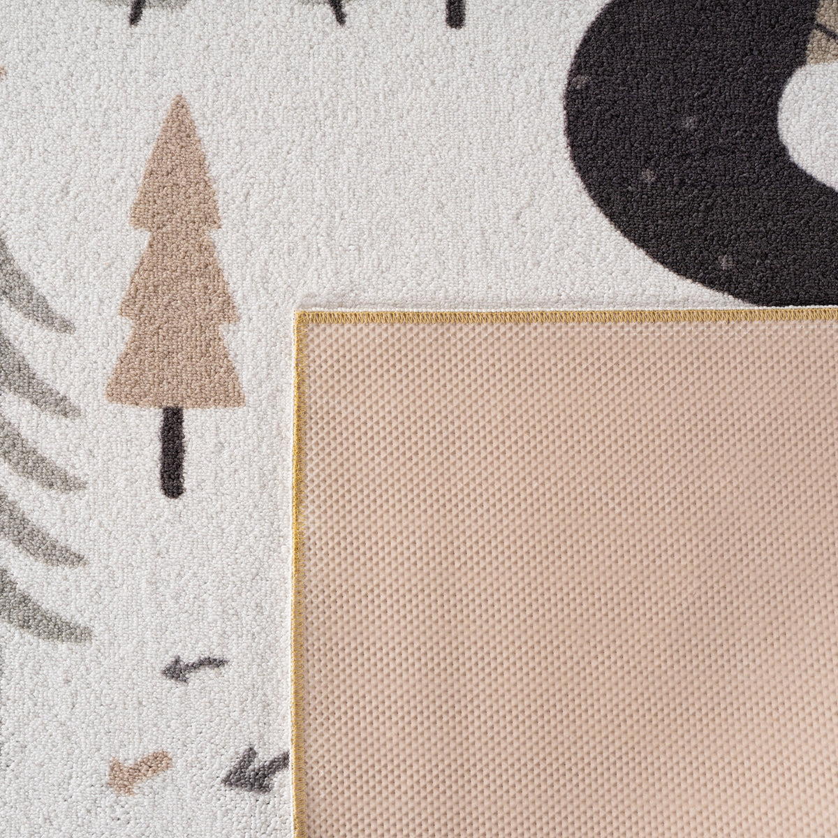 Carpettex Kinderteppich Wald Tiere Spielteppich