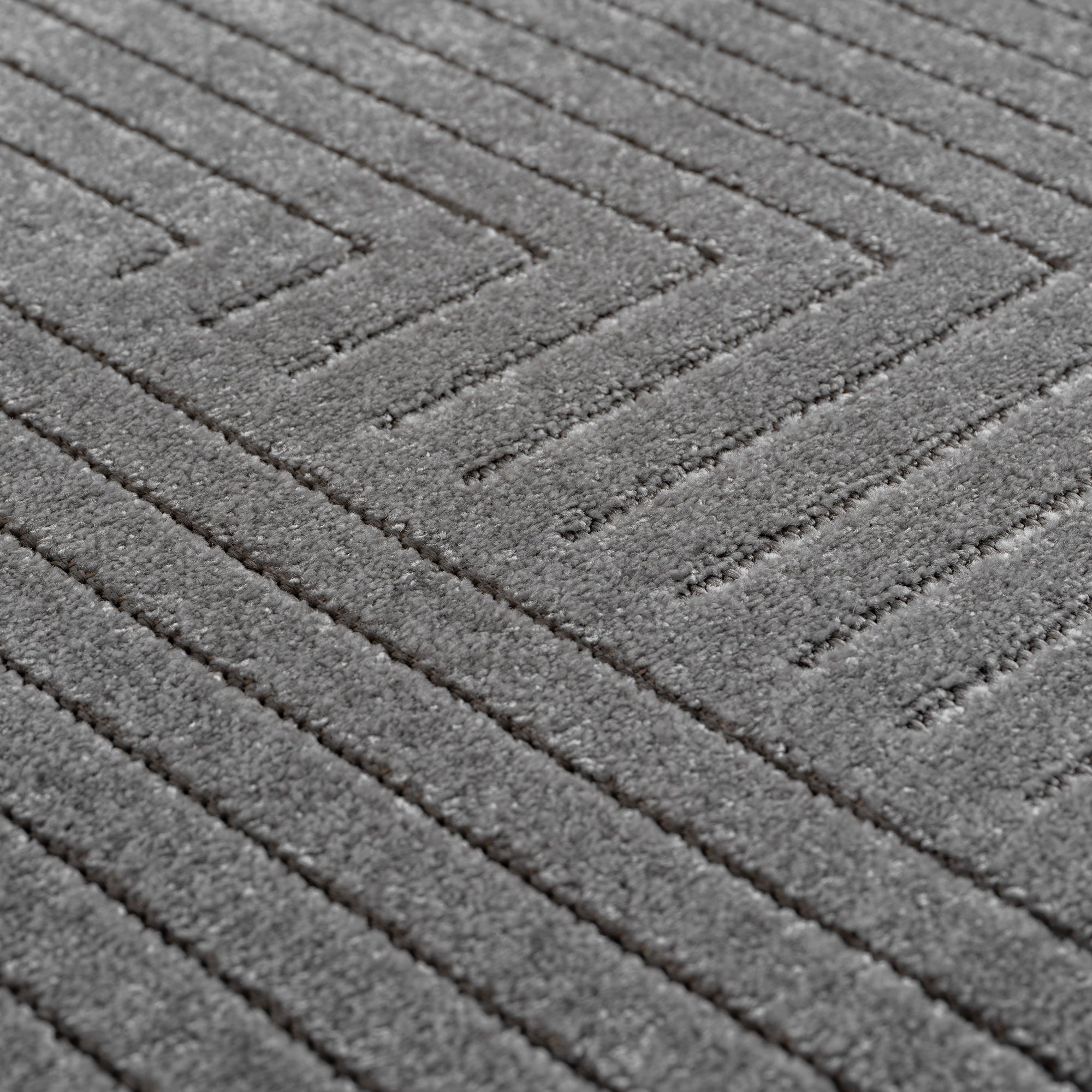 Carpettex Indoor & Outdoor Teppich Wetterfest Wohnzimmer Balkon, Waschbar Grau
