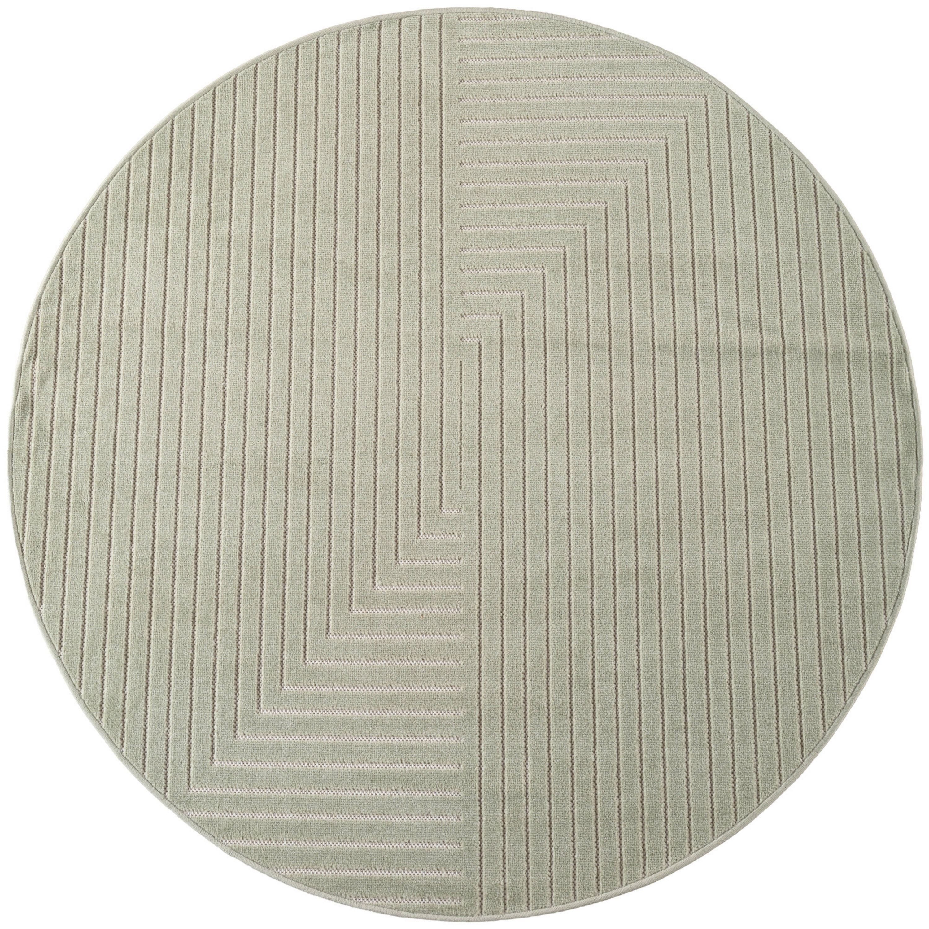 Carpettex Kurzflor Teppich 3D Hoch-Tief Skandi Boho Indoor Outdoor