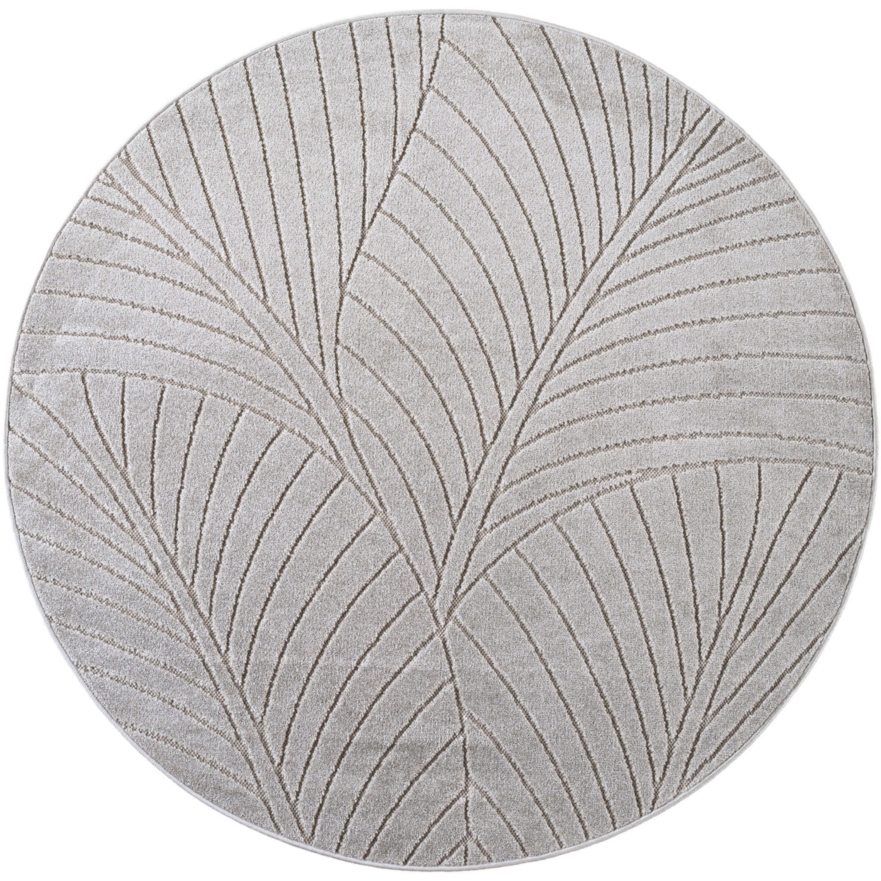 Carpettex Kurzflor Teppich 3D Hoch-Tief Skandi Boho Indoor Outdoor