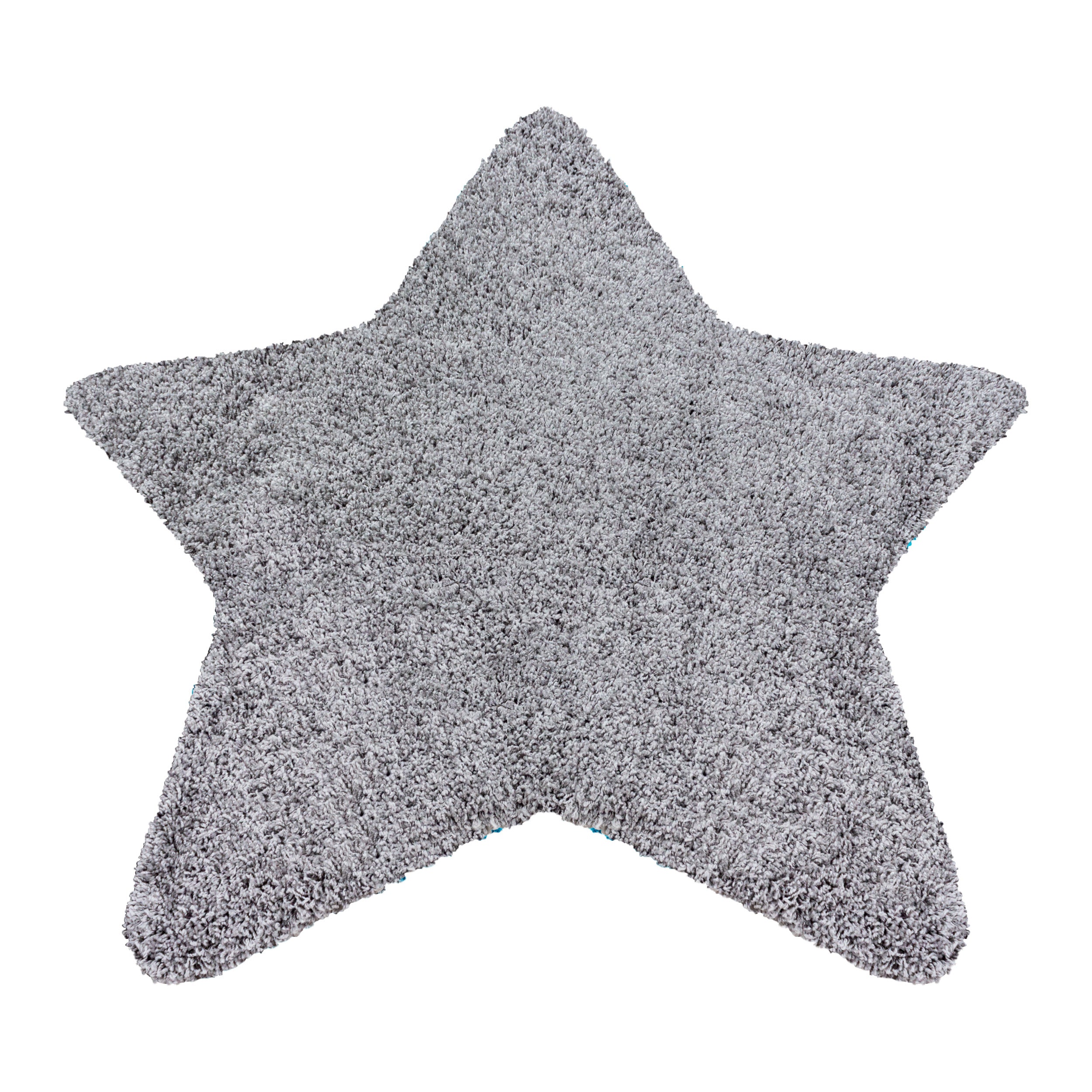 Hochflor Shaggy Teppich Kinderzimmer Sternform verschiedene Farben und größen