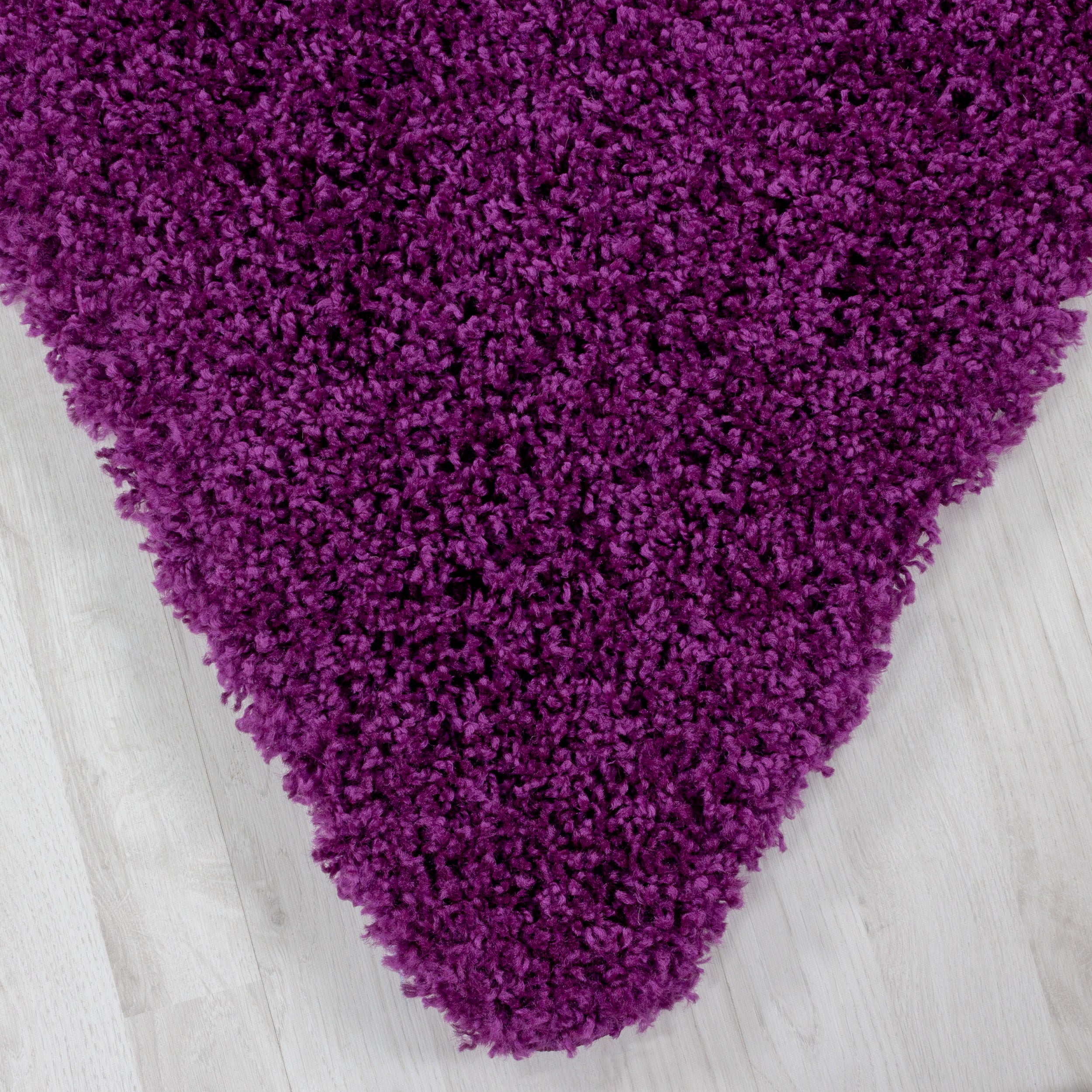 Hochflor Shaggy Teppich Kinderzimmer Sternform verschiedene Farben und größen