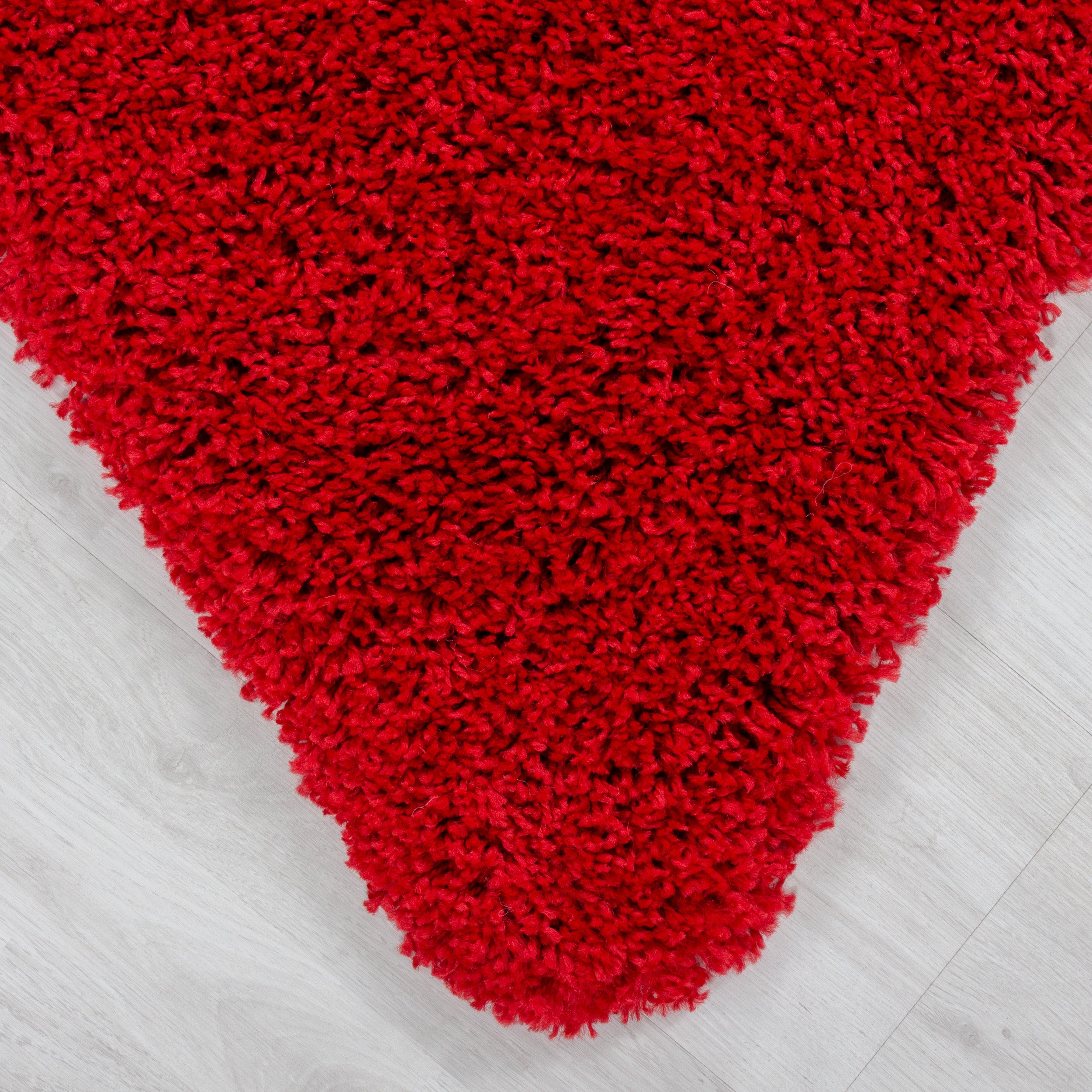 Hochflor Shaggy Teppich Kinderzimmer Sternform verschiedene Farben und größen