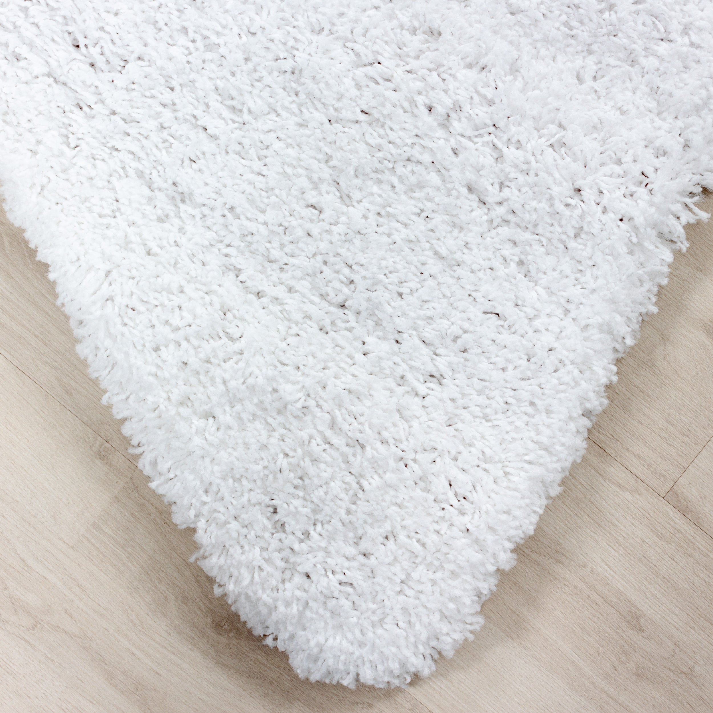 Hochflor Shaggy Teppich Kinderzimmer Sternform verschiedene Farben und größen