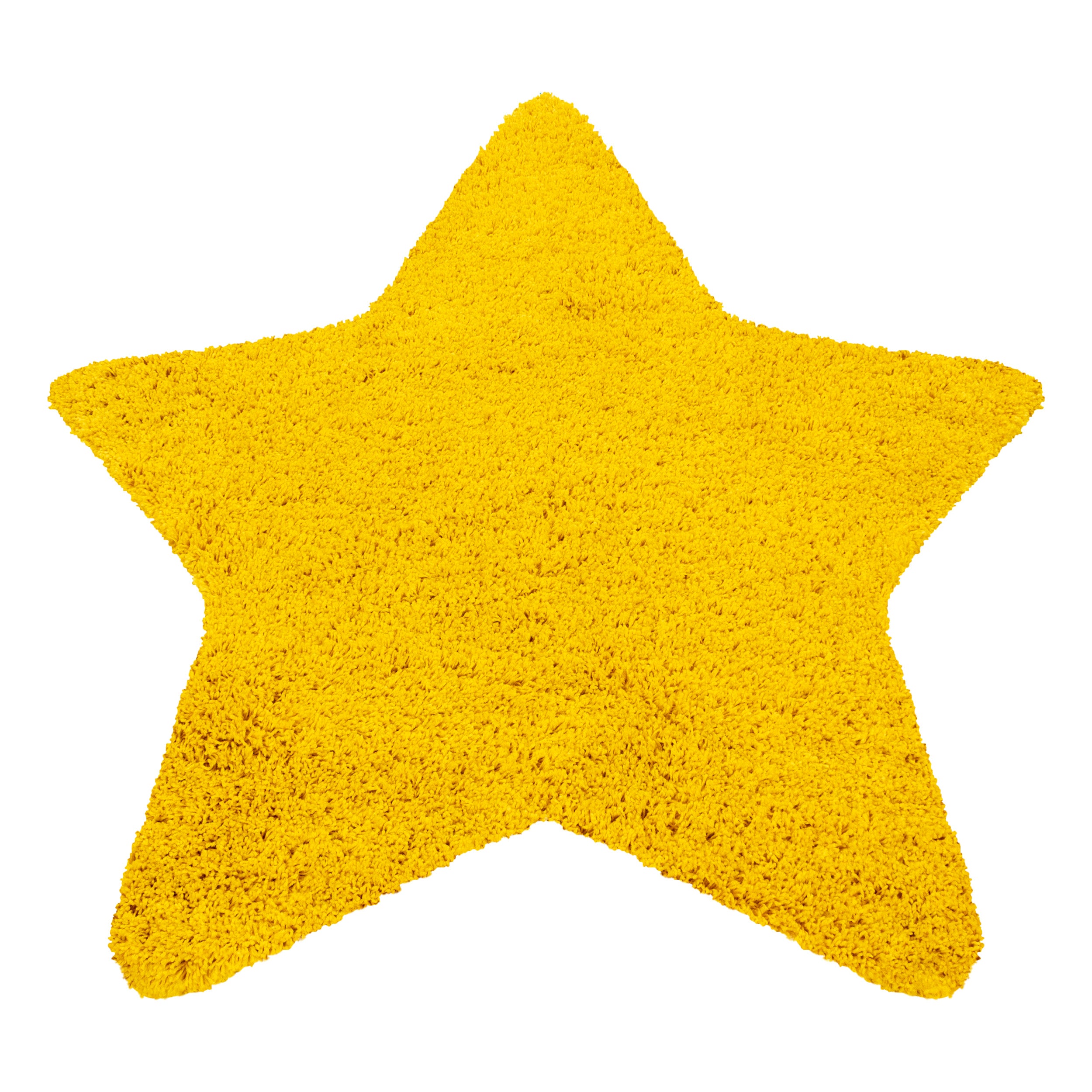 Hochflor Shaggy Teppich Kinderzimmer Sternform verschiedene Farben und größen