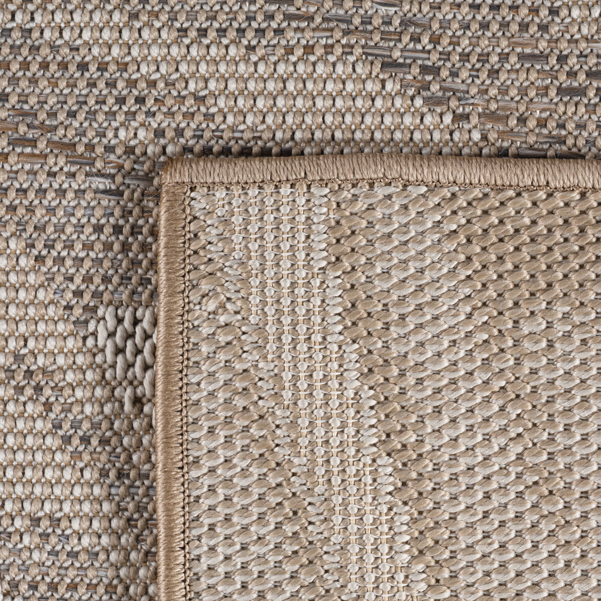 Carpettex Outdoor Teppich wetterfest Balkon, Terrasse, Garten Skandi Boho-Design