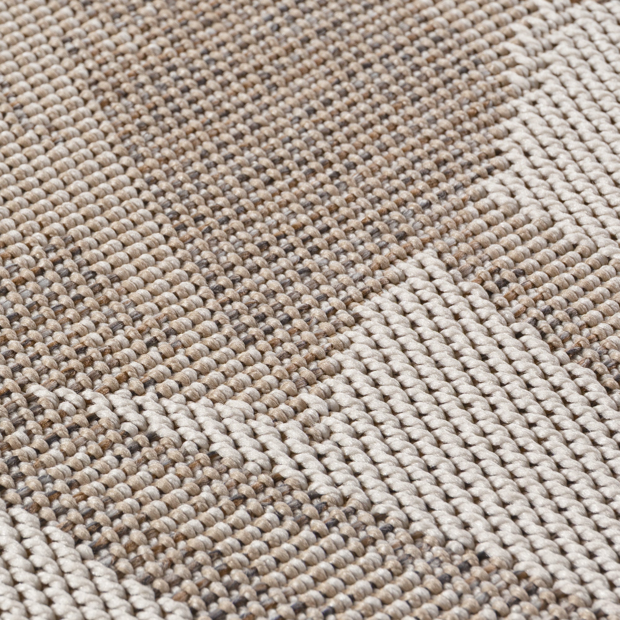 Carpettex Outdoor Teppich wetterfest Balkon, Terrasse, Garten Skandi Boho-Design