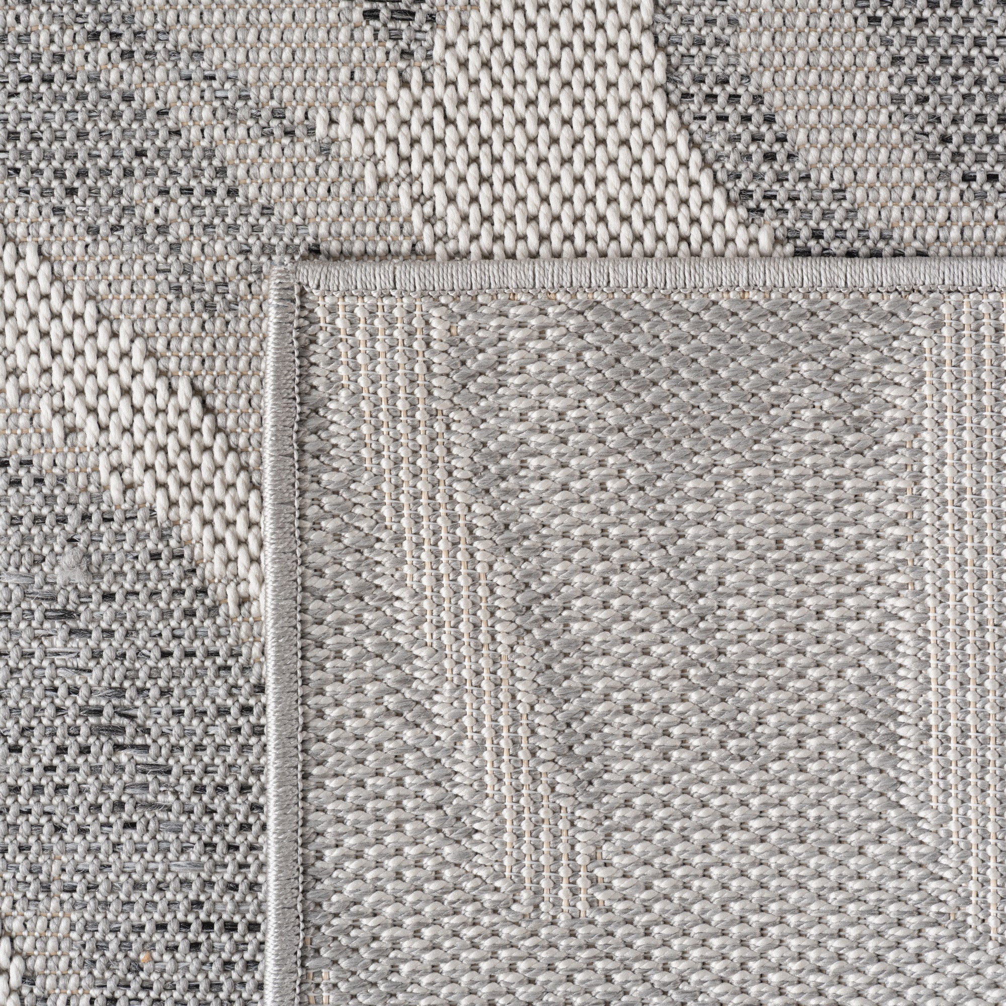 Carpettex Outdoor Teppich wetterfest Balkon, Terrasse, Garten Skandi Boho-Design