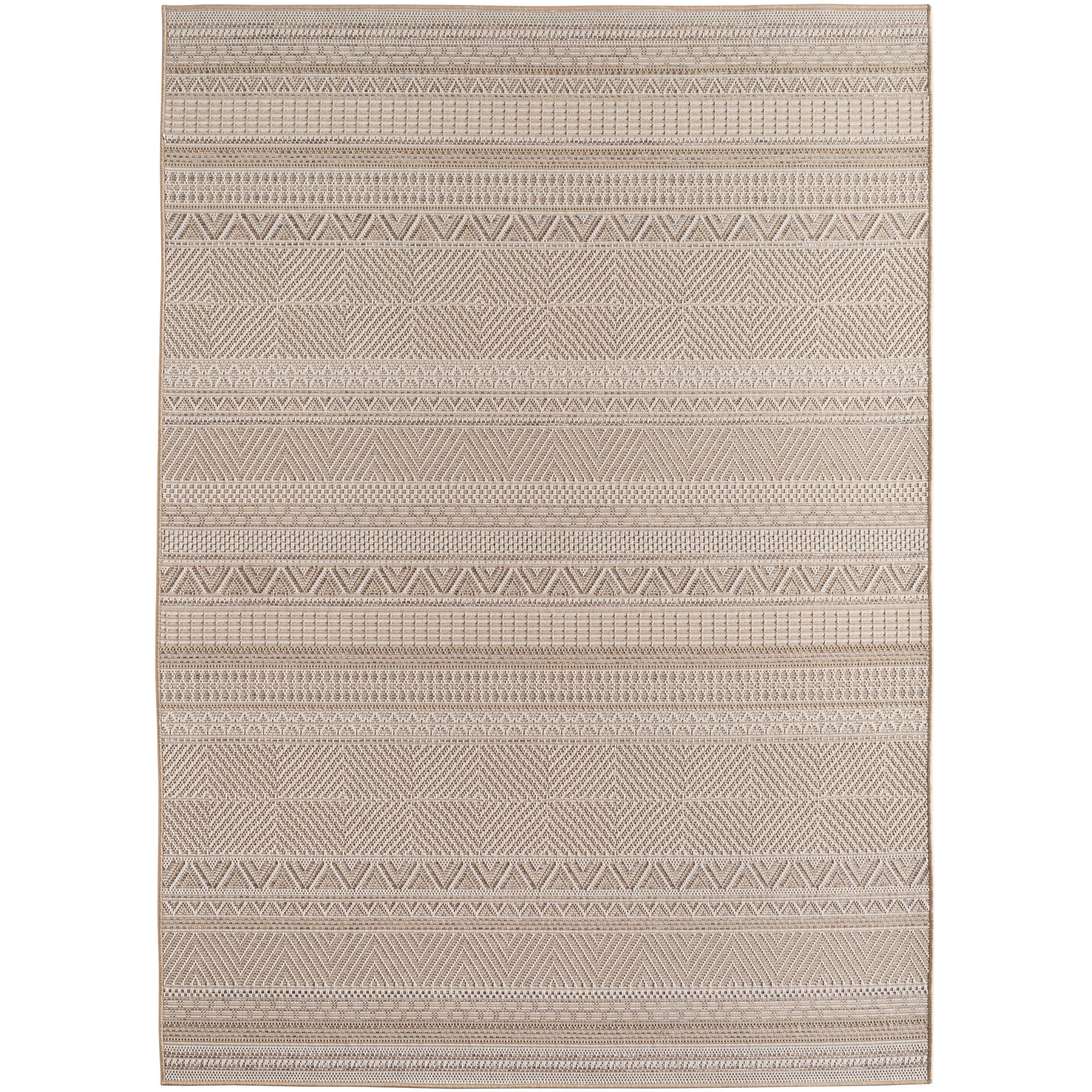 Carpettex Outdoor Teppich wetterfest Balkon, Terrasse, Garten Skandi Boho-Design