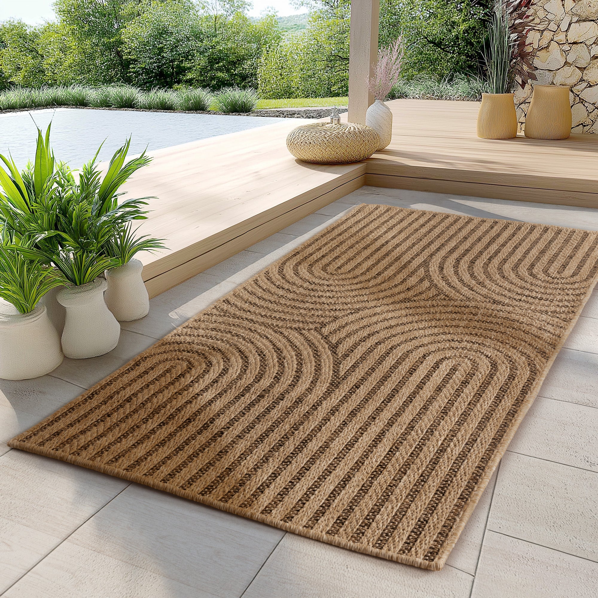 Carpettex Indoor Outdoor Carpet, weatherproof, robust, for kitchen, patio, garden
