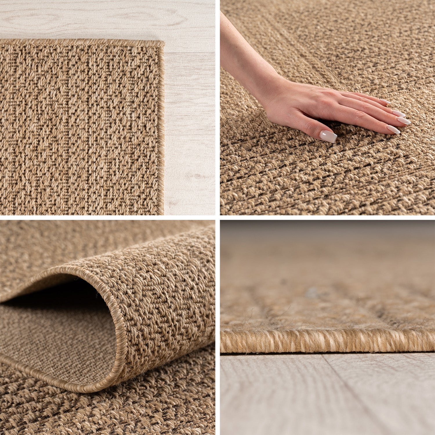 Tapis d'intérieur/extérieur Carpettex, résistant aux intempéries et robuste, idéal pour la cuisine, la terrasse et le jardin.