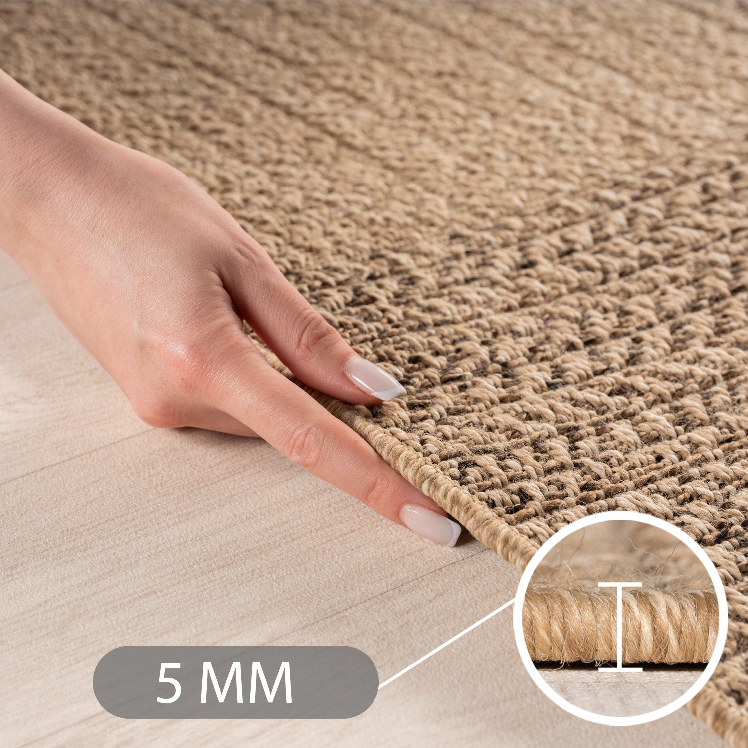 Tapis d'intérieur/extérieur Carpettex, résistant aux intempéries et robuste, idéal pour la cuisine, la terrasse et le jardin.