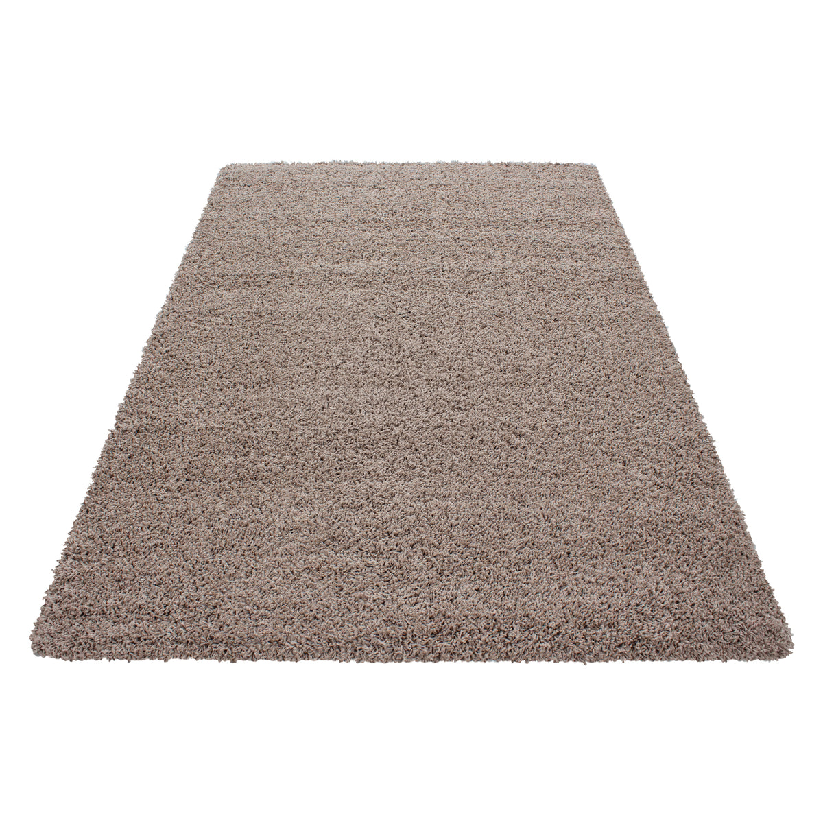 Hochflor Teppich Wohnzimmer Langflor Shaggy Teppich Einfarbig Design Flauschig