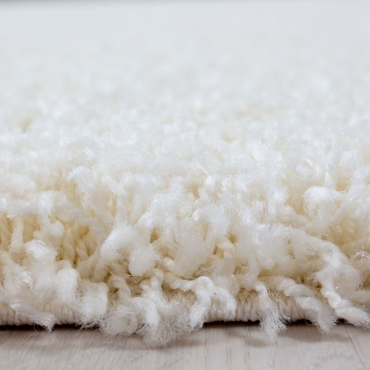 Hochflor Teppich Wohnzimmer Langflor Shaggy Teppich Einfarbig Design Flauschig