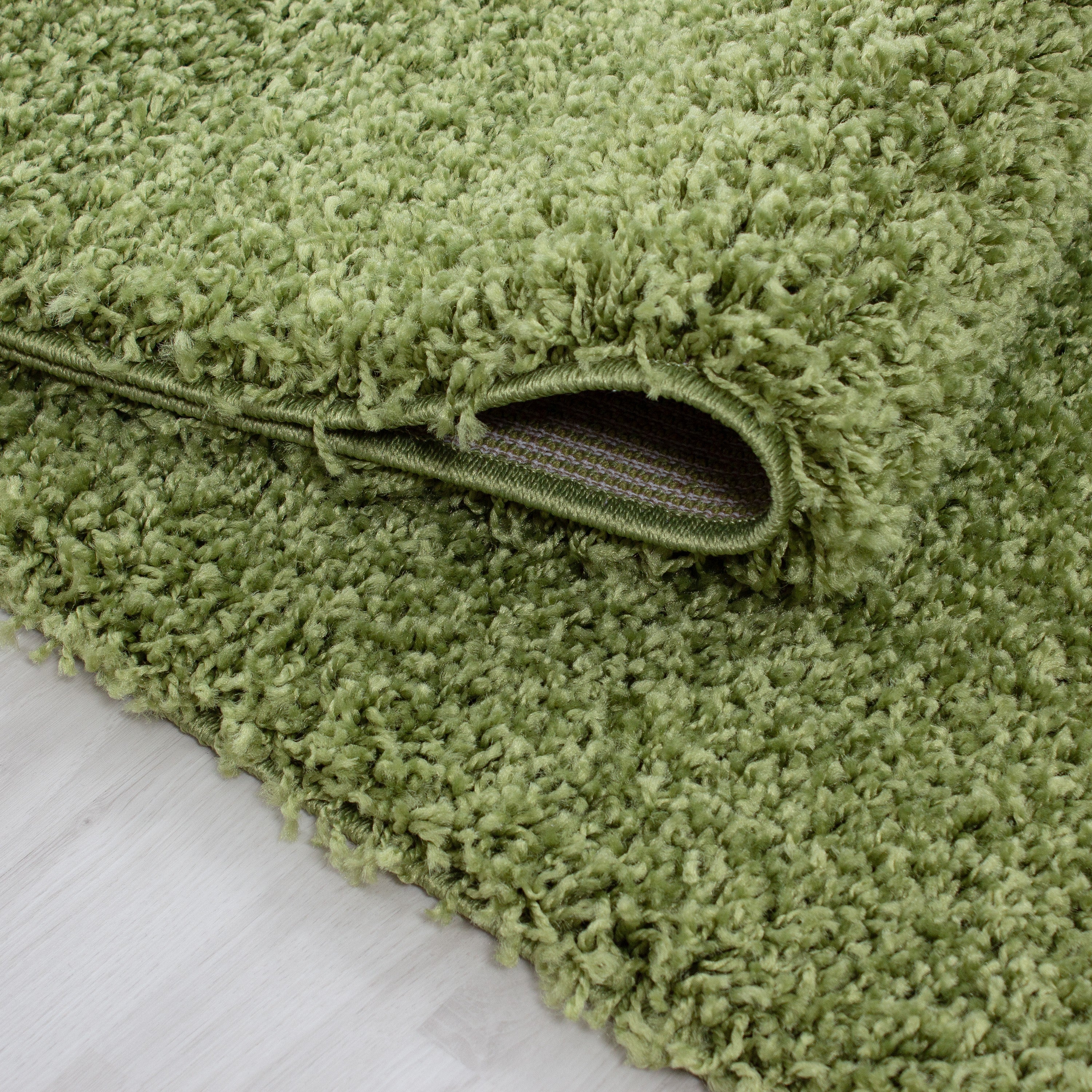 Hochflor Teppich Wohnzimmer Langflor Shaggy Teppich Einfarbig Design Flauschig