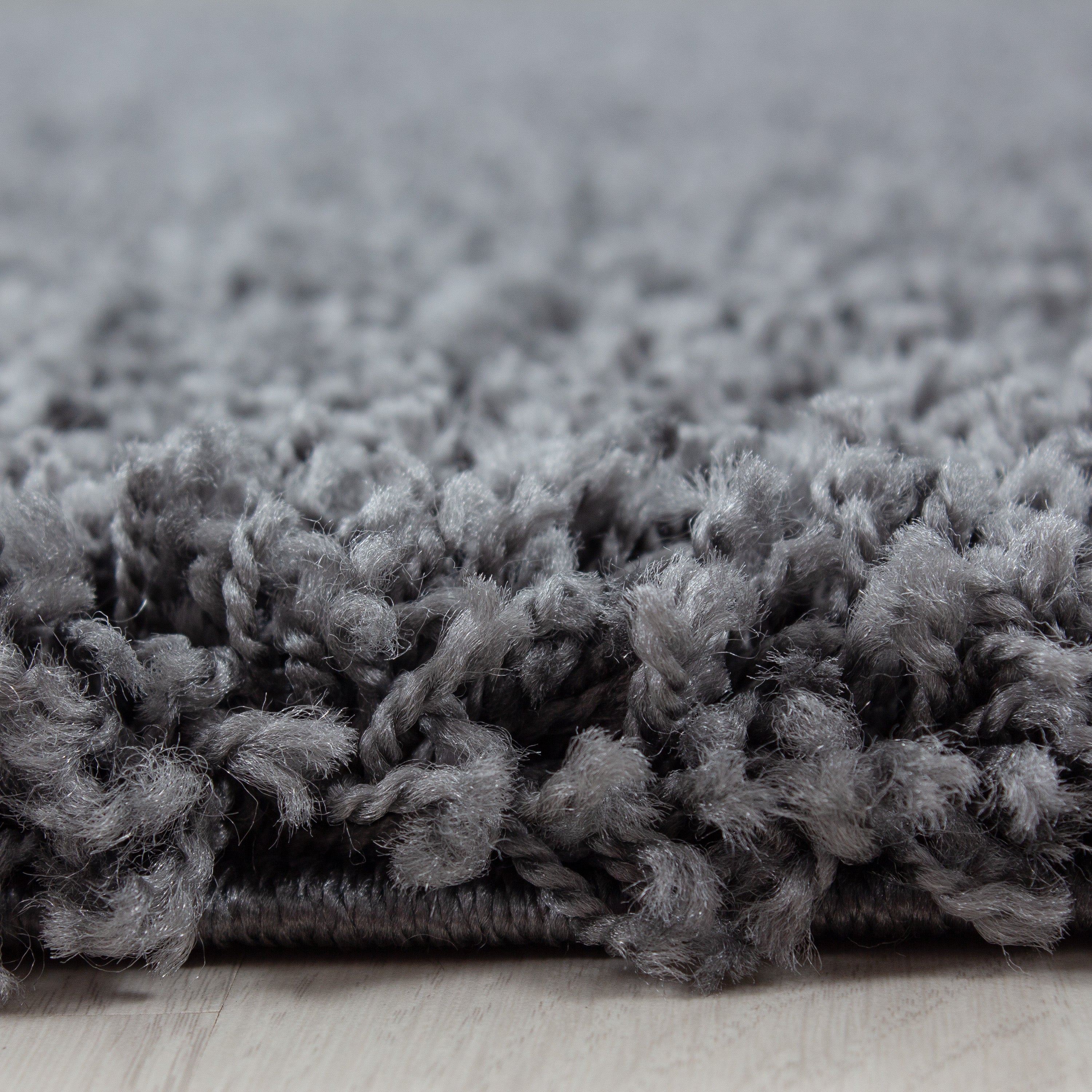 Hochflor Teppich Wohnzimmer Langflor Shaggy Teppich Einfarbig Design Flauschig
