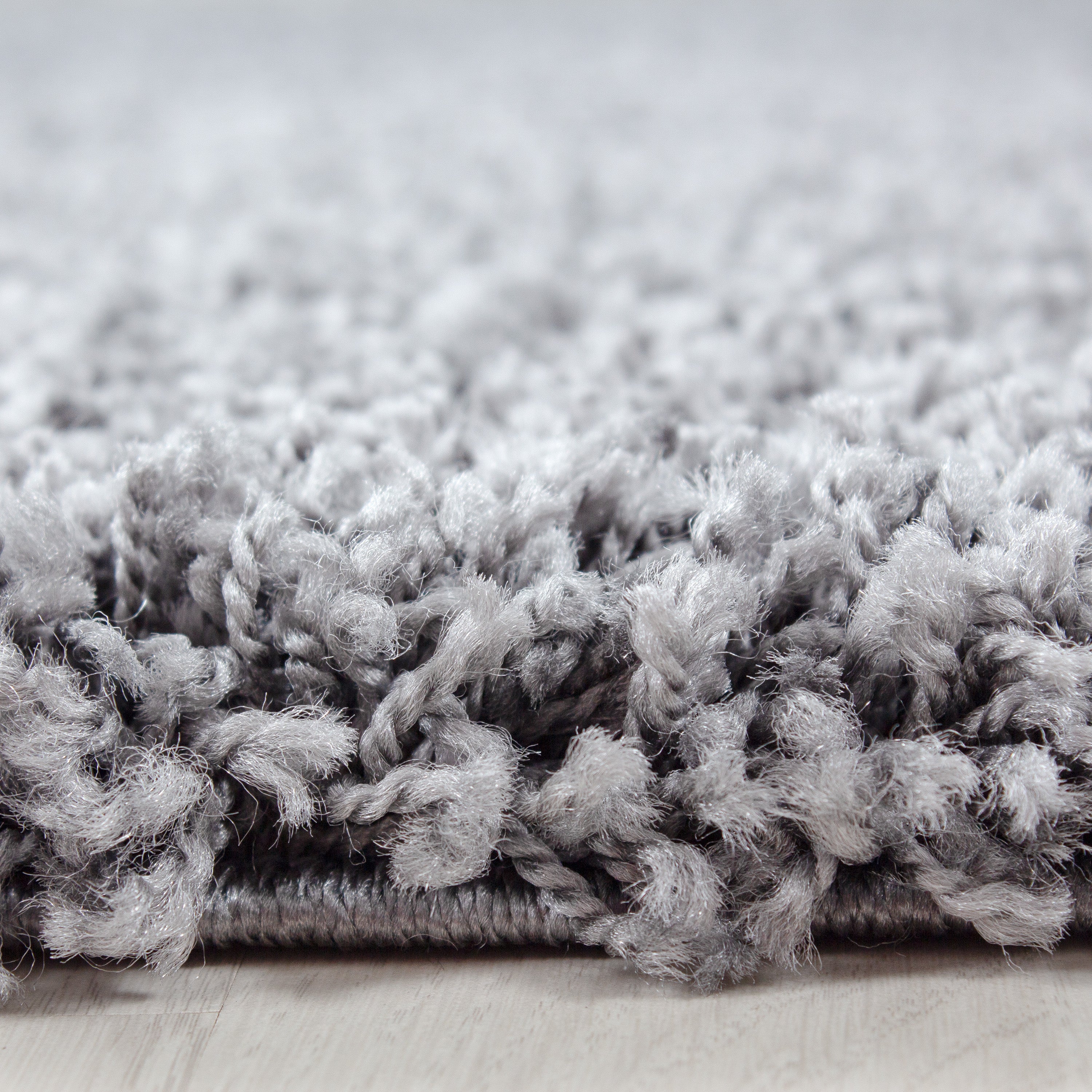 Hochflor Teppich Wohnzimmer Langflor Shaggy Teppich Einfarbig Design Flauschig