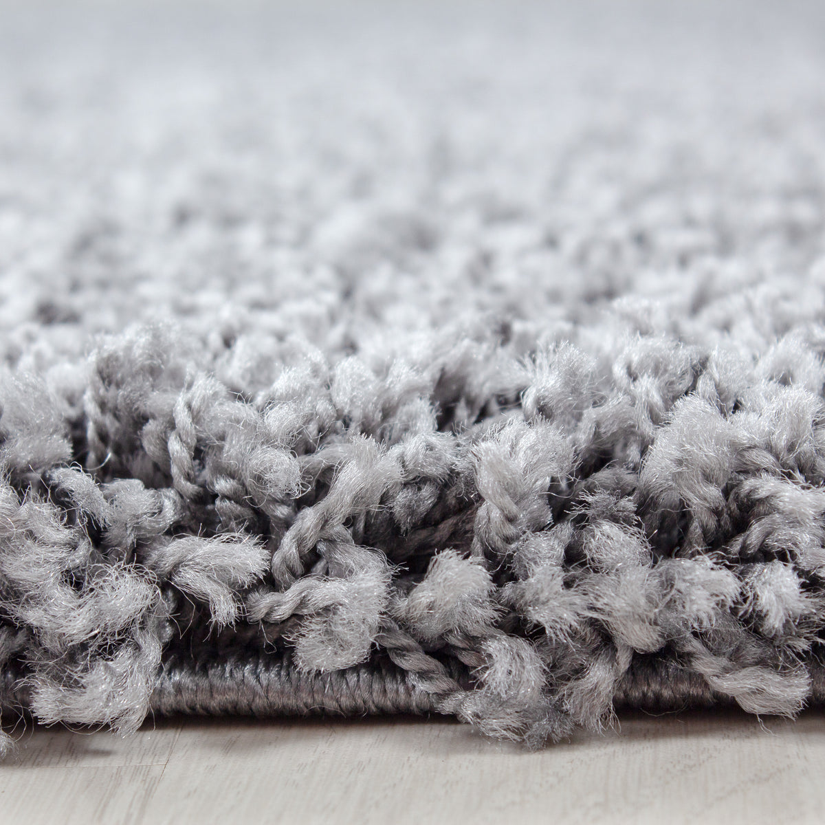 Hochflor Teppich Wohnzimmer Langflor Shaggy Teppich Einfarbig Design Flauschig