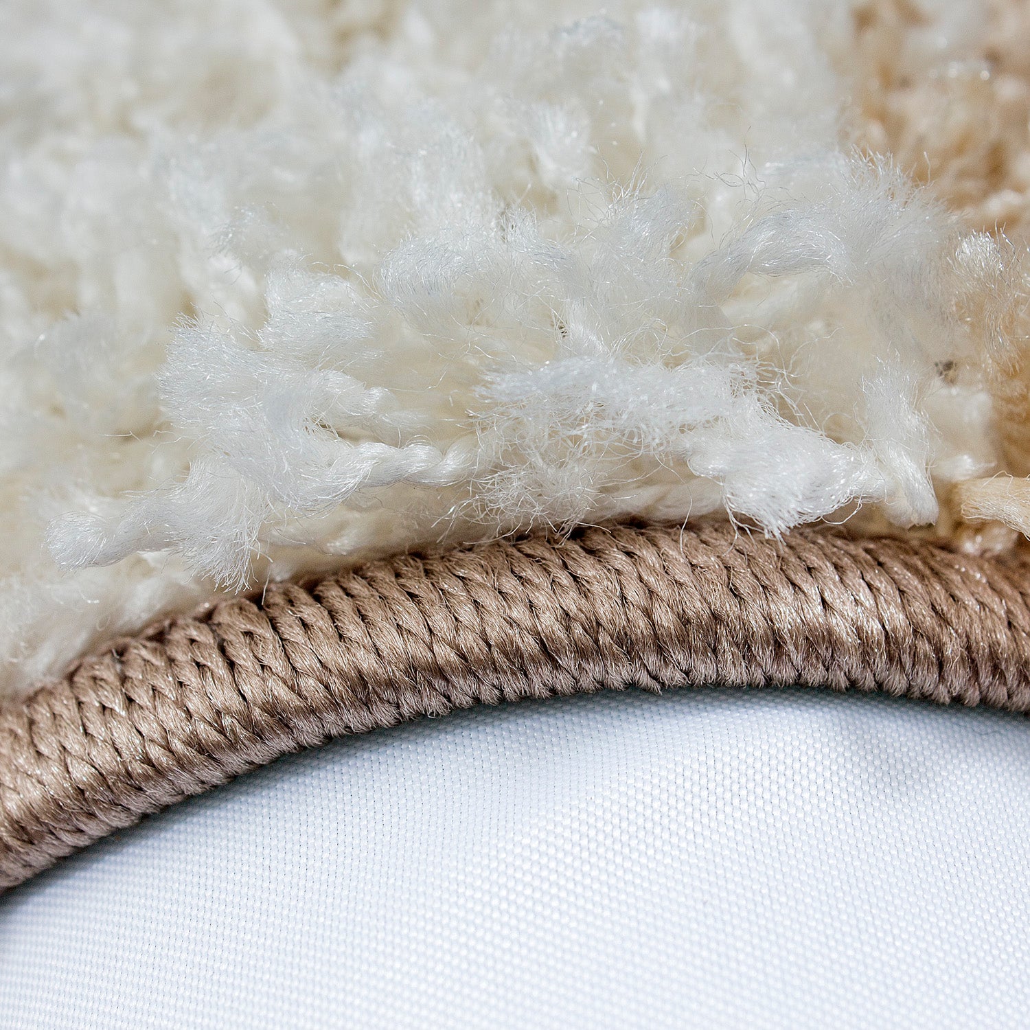 Tapis à poils longs, tapis à poils longs, tapis de salon, motif à carreaux