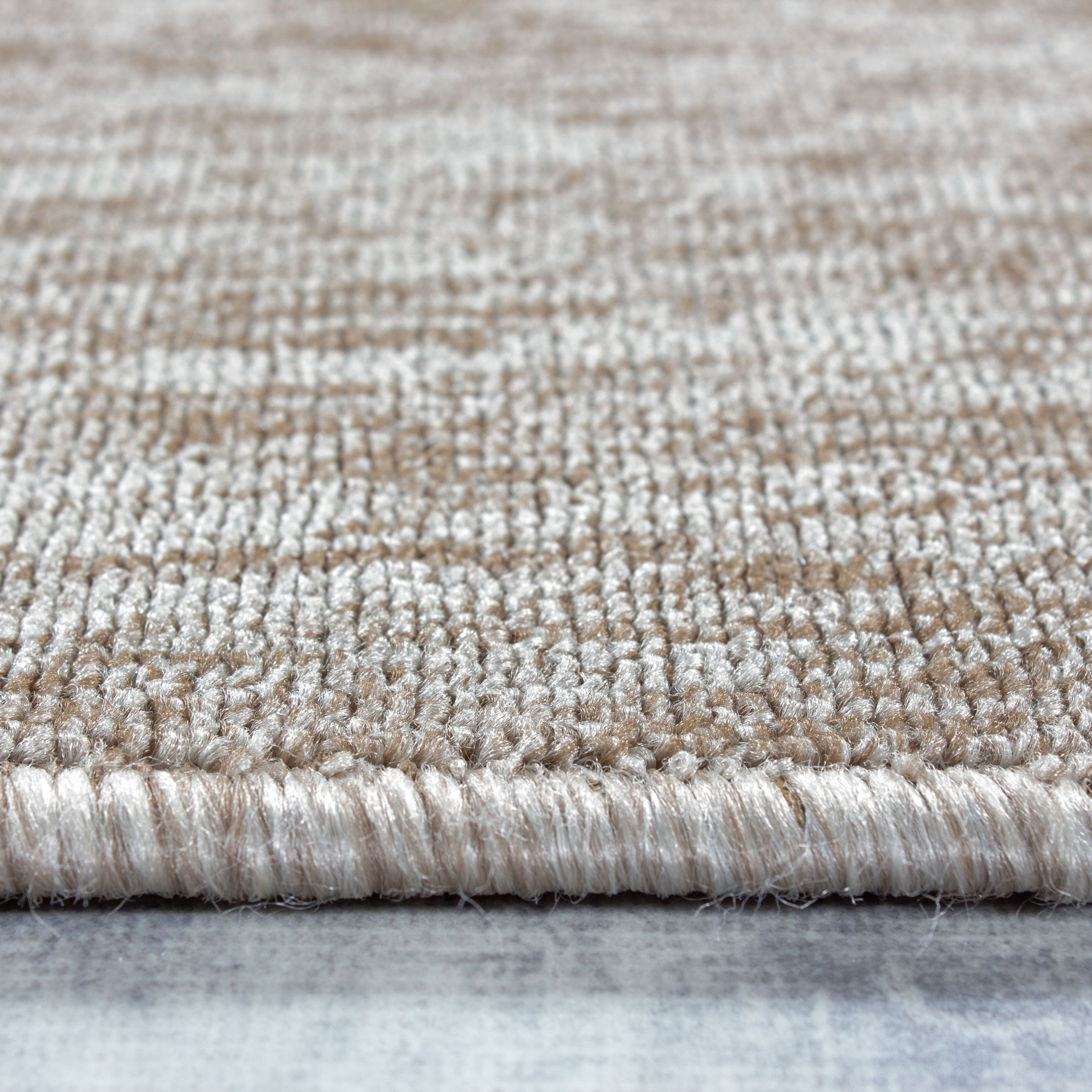 Modern Kurzflor Teppich Flachgewebe Schlingenteppich meliert Teppich Wohnzimmer