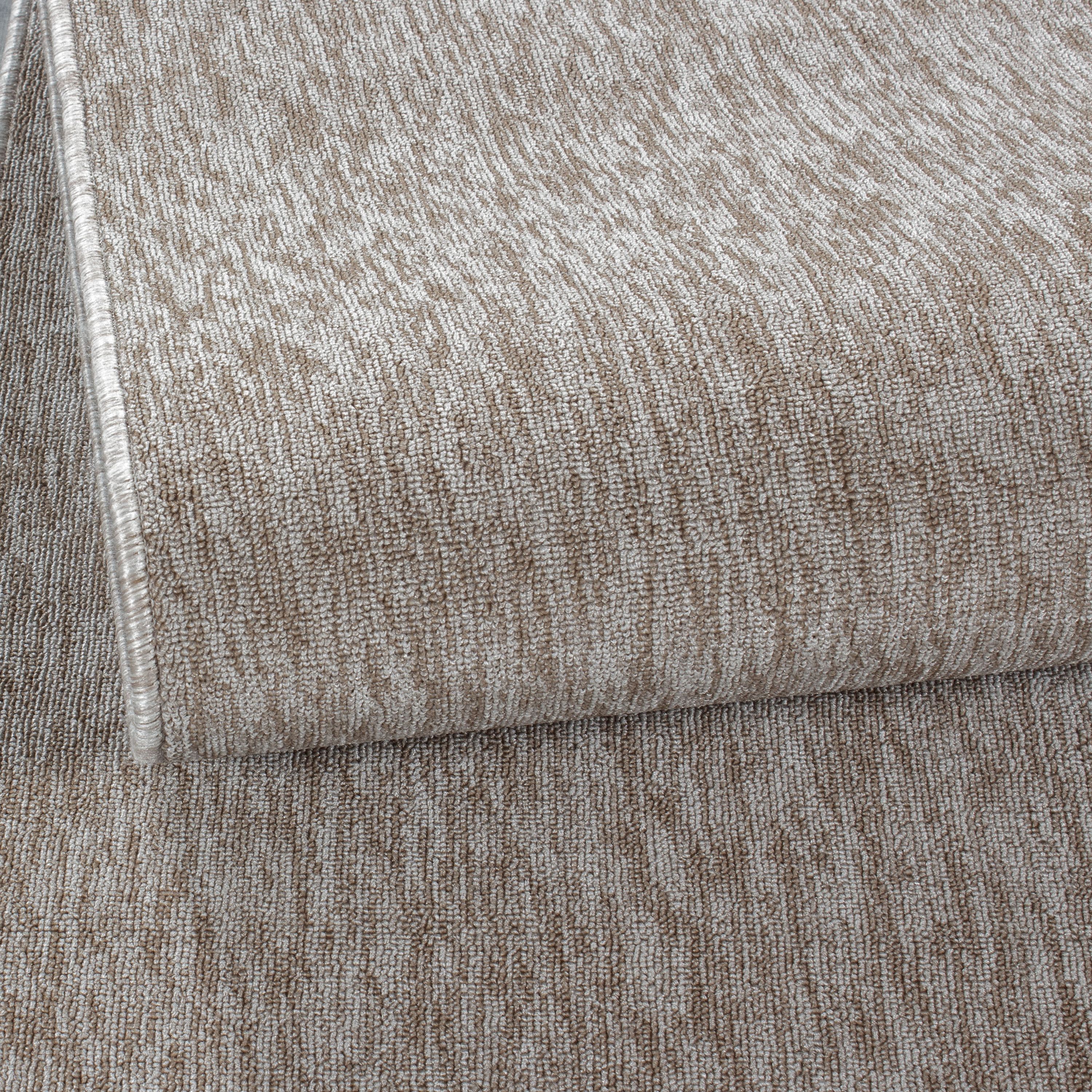 Tapis moderne à poils courts, à tissage plat, à boucles, chiné, pour salon