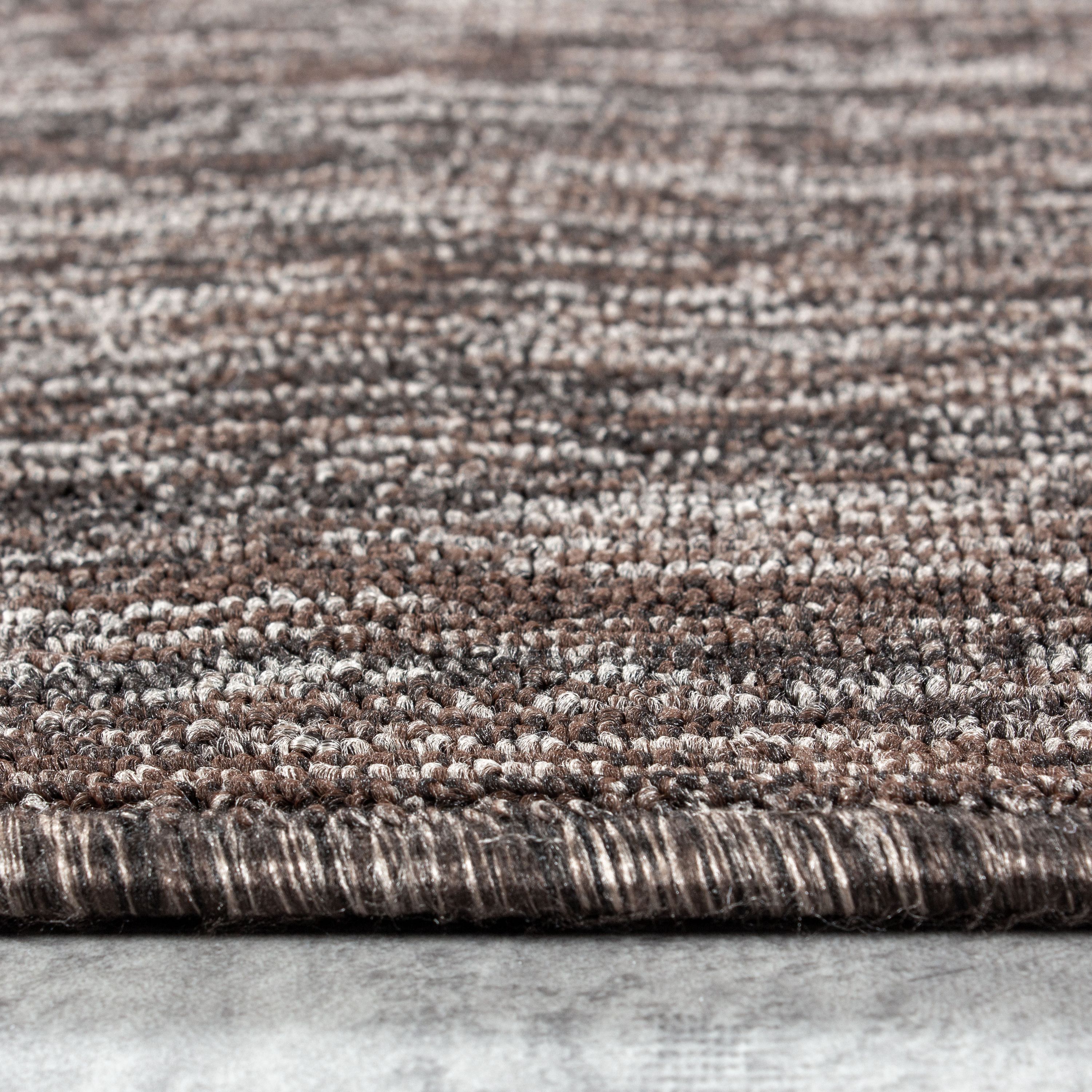 Modern Kurzflor Teppich Flachgewebe Schlingenteppich meliert Teppich Wohnzimmer