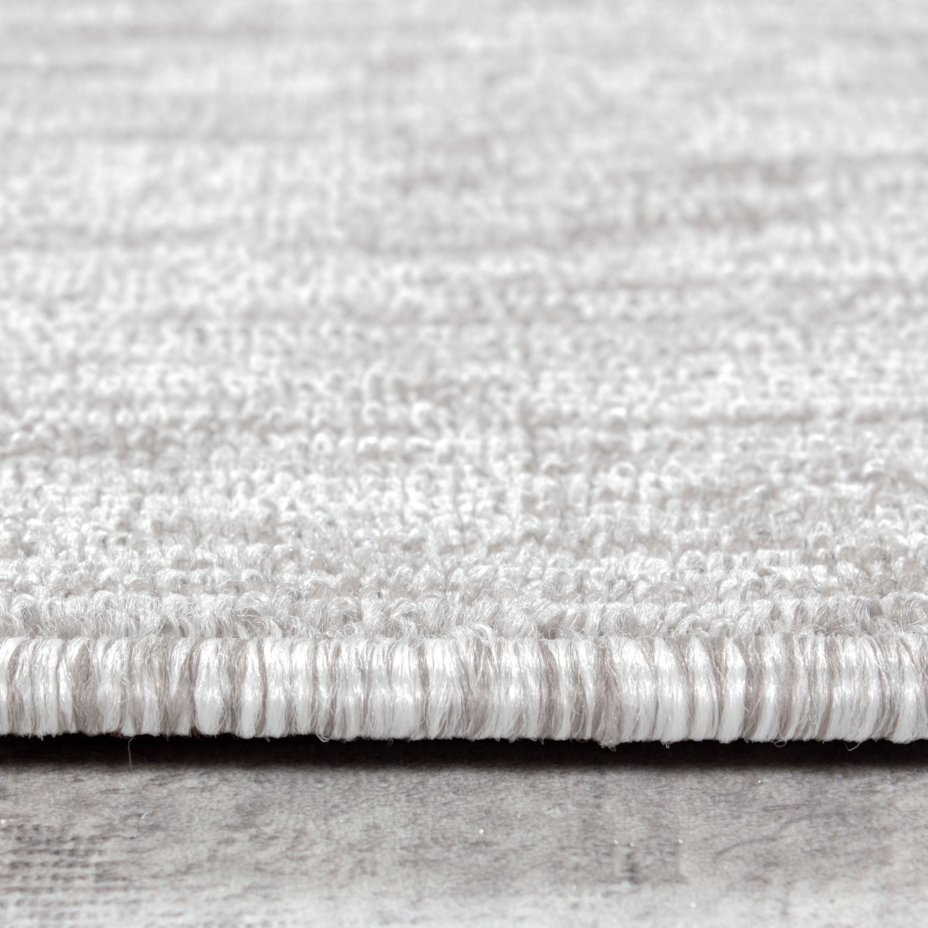 Modern Kurzflor Teppich Flachgewebe Schlingenteppich meliert Teppich Wohnzimmer