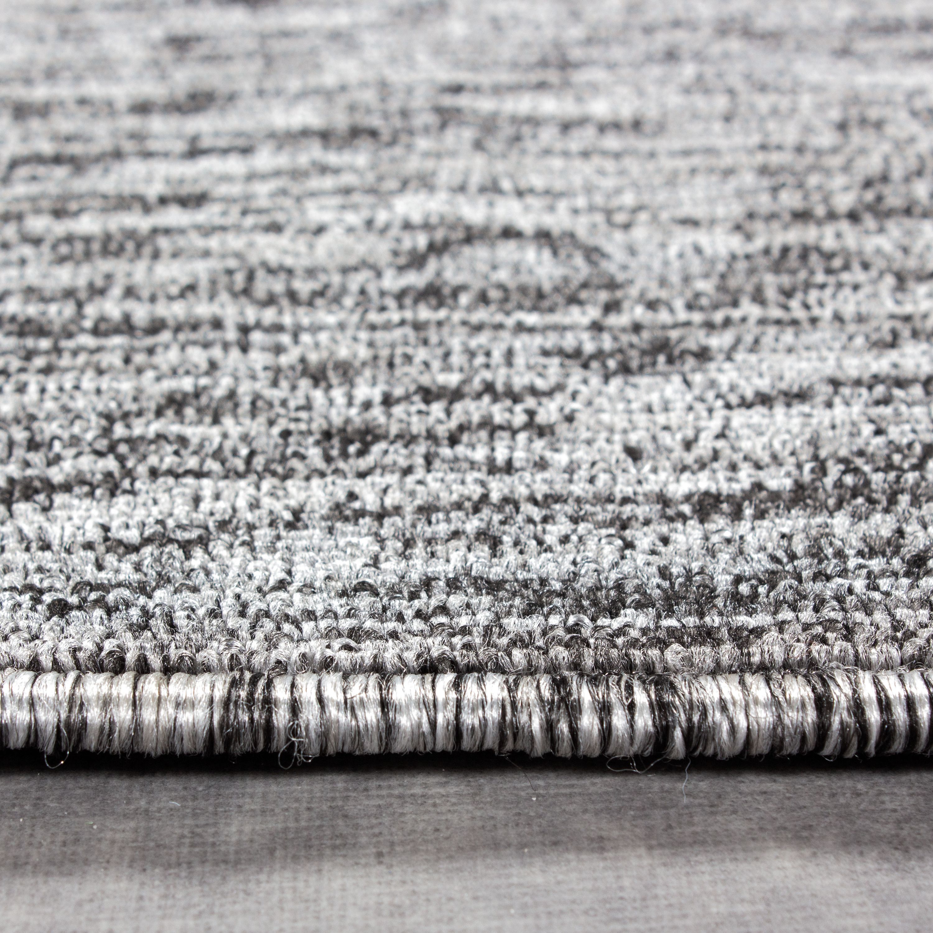 Modern Kurzflor Teppich Flachgewebe Schlingenteppich meliert Teppich Wohnzimmer