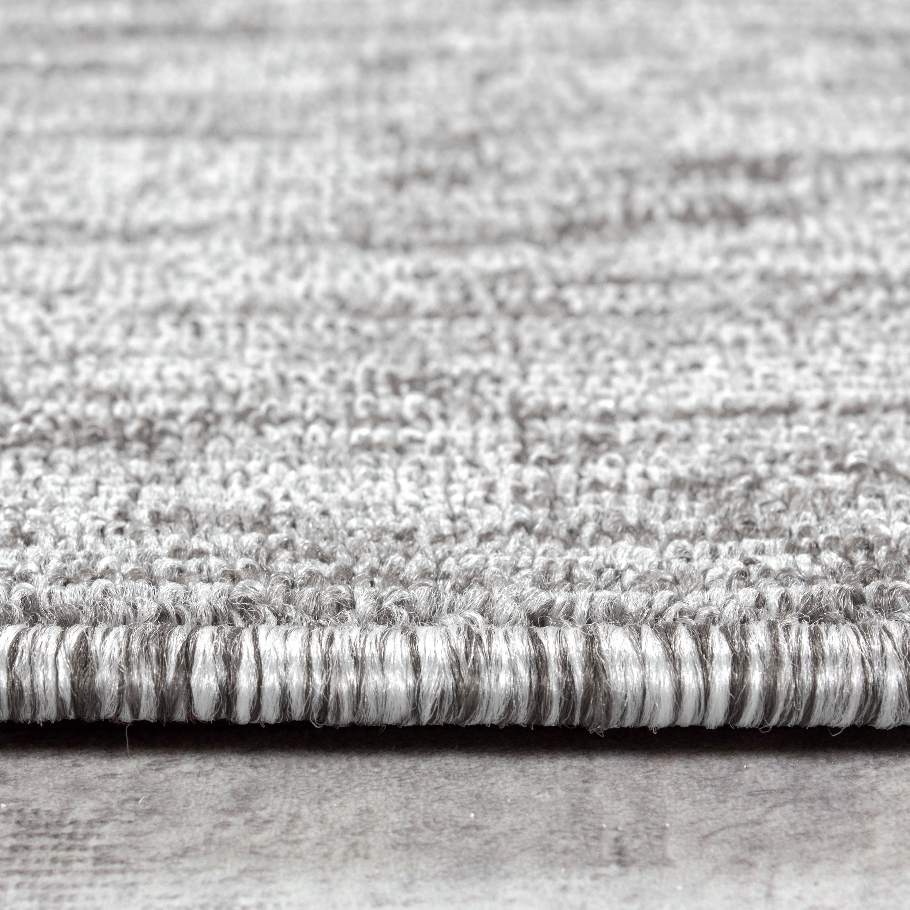 Modern Kurzflor Teppich Flachgewebe Schlingenteppich meliert Teppich Wohnzimmer