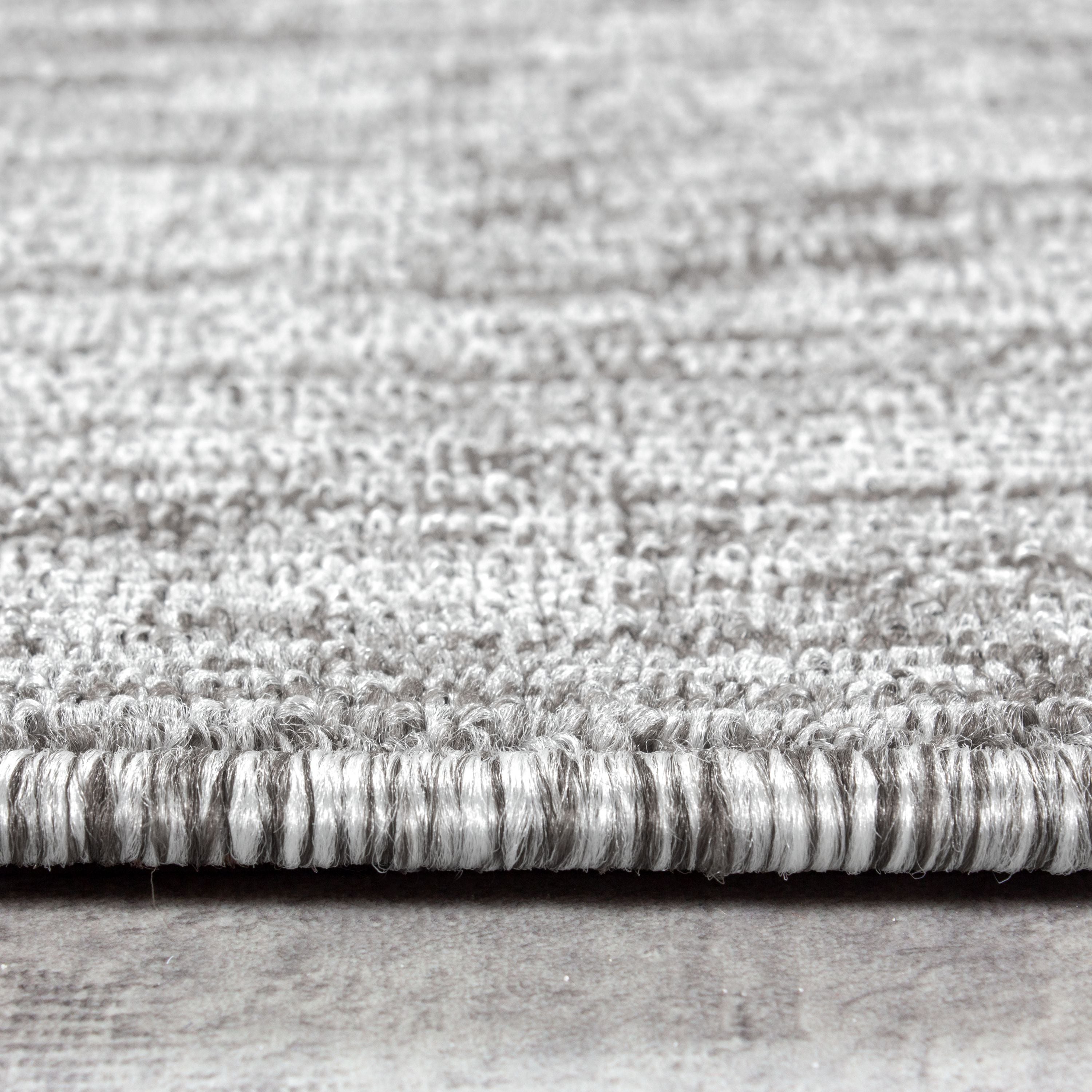 Modern Kurzflor Teppich Flachgewebe Schlingenteppich meliert Teppich Wohnzimmer