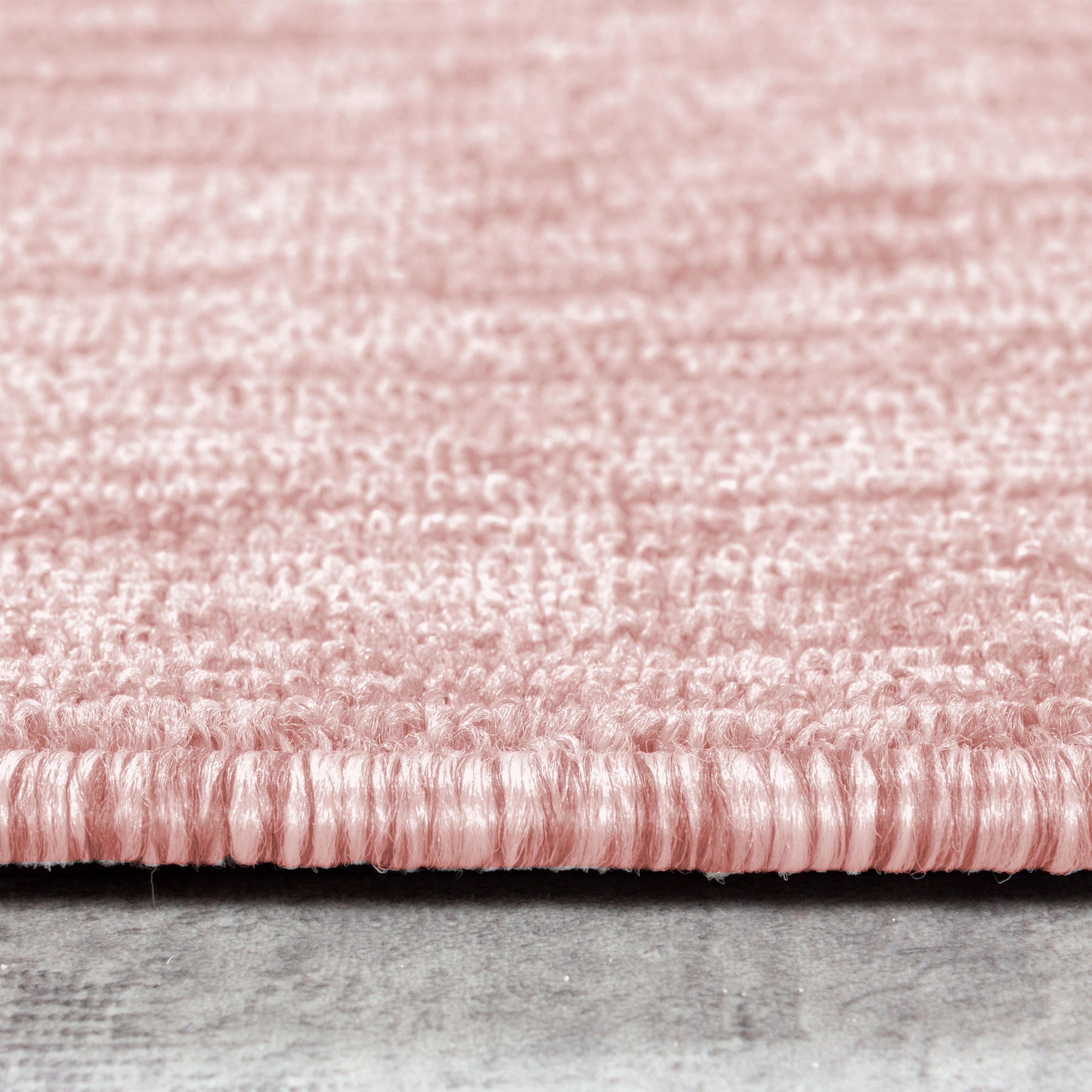 Modern Kurzflor Teppich Flachgewebe Schlingenteppich meliert Teppich Wohnzimmer
