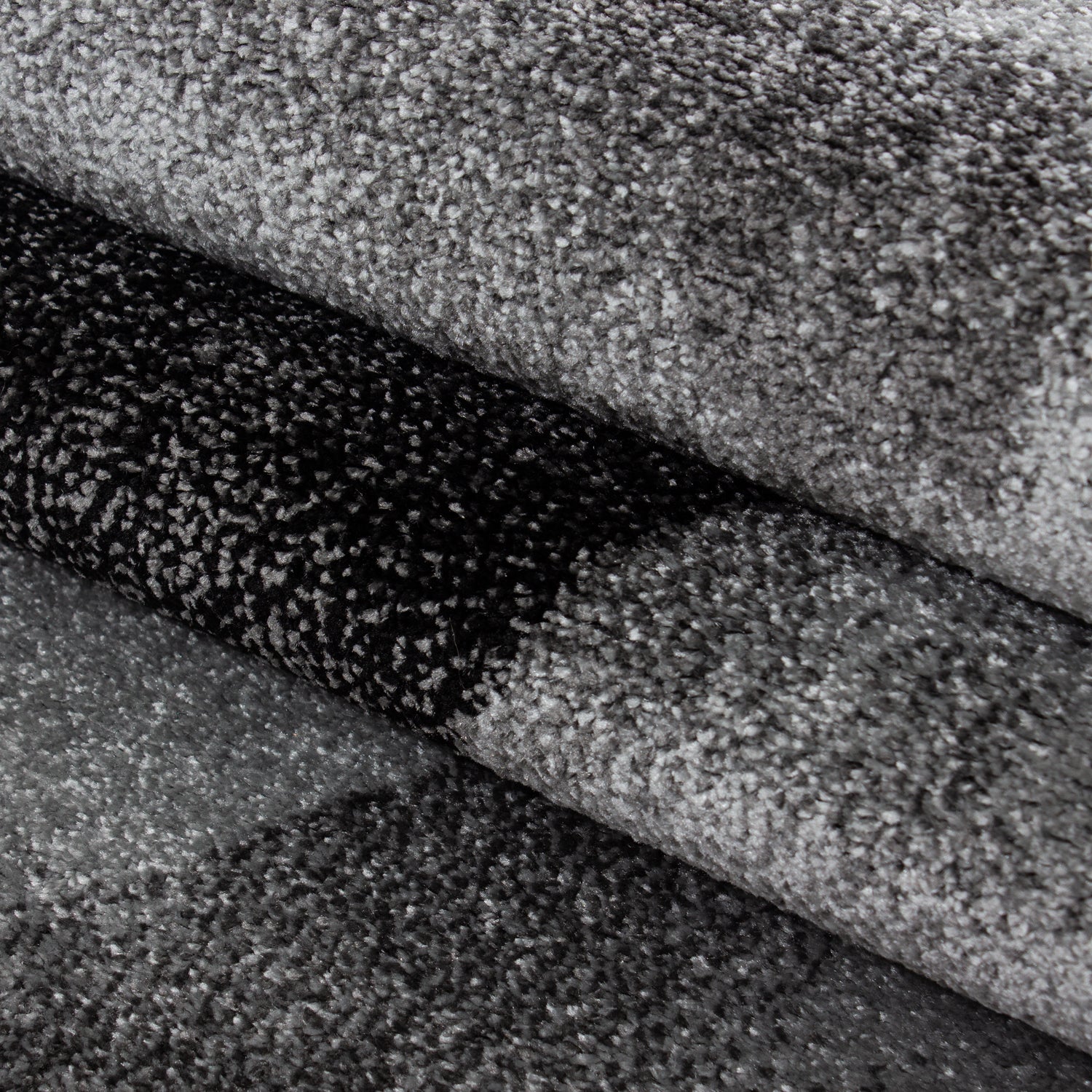 Teppich Wohnzimmer Schlafzimmer Esszimmer Kurzflor Modern Optik Meliert