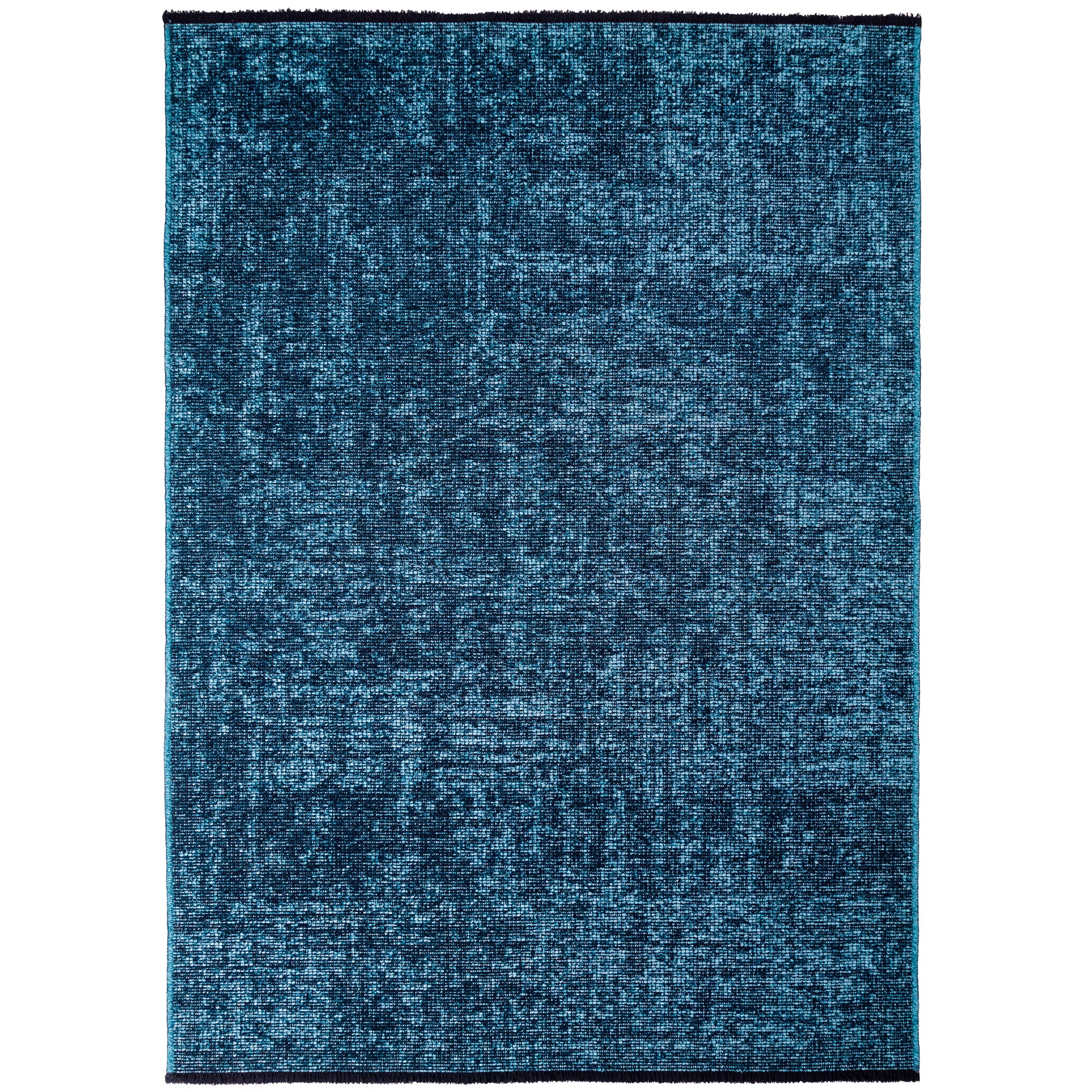 Chenille Teppich Baumwolle, Vintage Waschbar, Rutschfest Einfarbig Wohnzimmer